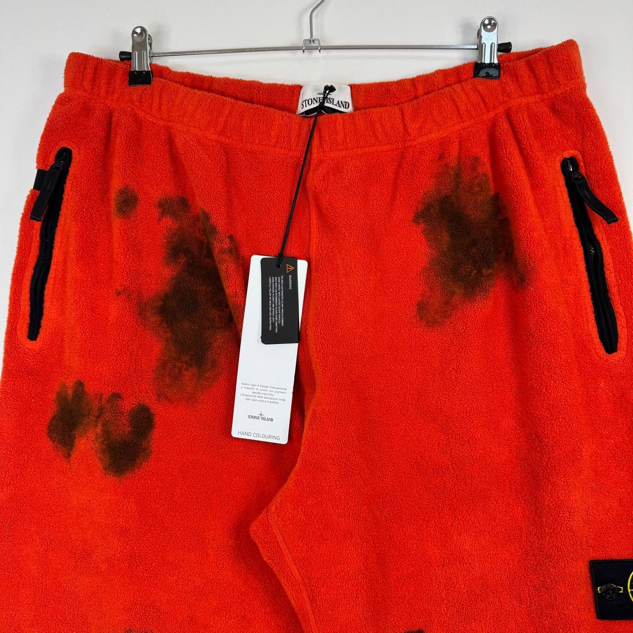 Stone Island Stone Island Fleece Jogger Pants Men Orange Size XXL Size US 36 / EU 52 - 2 Thumbnail
