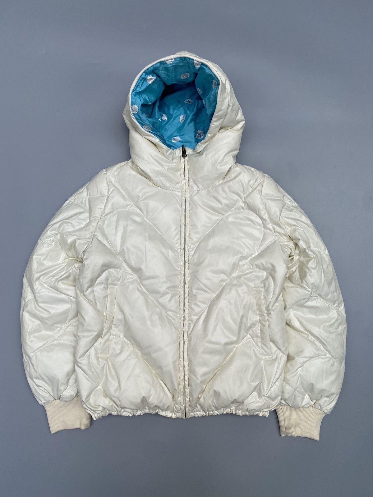 Tsumori Chisato Reversible Winter Living Print Puffer Down Jacket Size M / US 6-8 / IT 42-44 - 15 Thumbnail