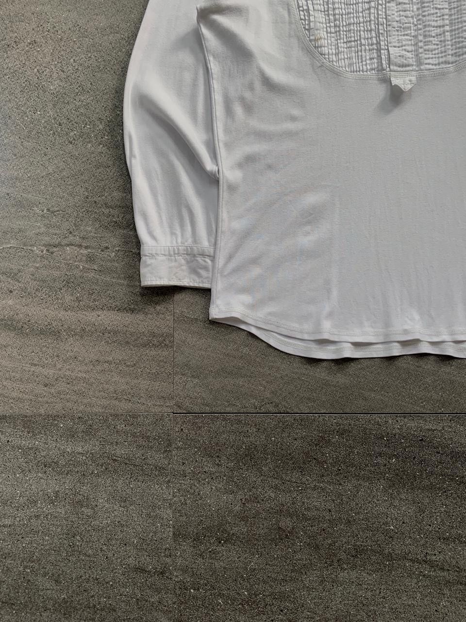 Issey Miyake FREE TAX! Half Buttoned Pleated Ls Shirt Size US L / EU 52-54 / 3 - 3 Thumbnail