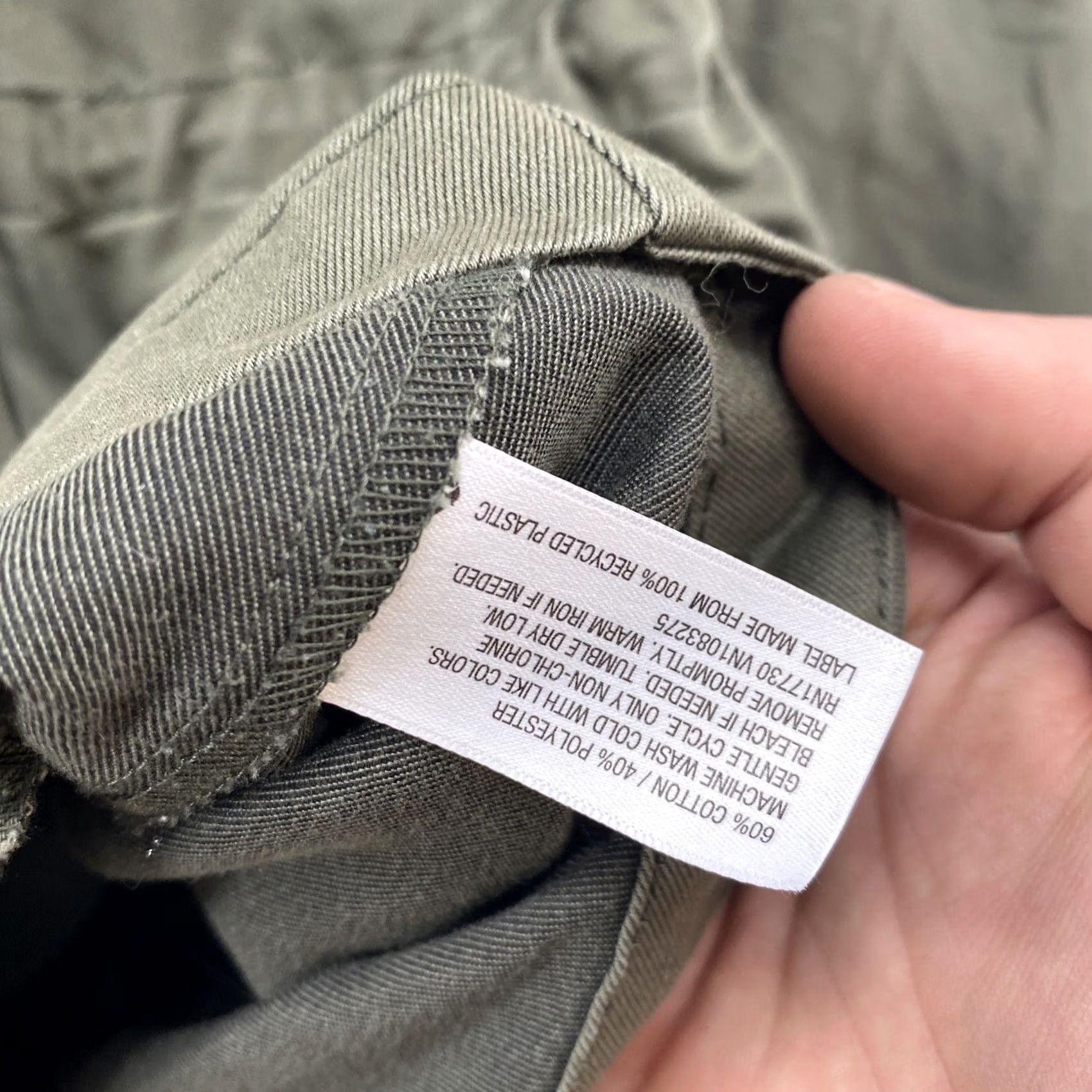 Vintage A New Day Jacket Green Full Zip Roll Tab Snap Up Sleeve Cinch Waist SZ S Womens Front Full Zip Jacket Green Cinch Waist Snaps 90s? Size S / US 4 / IT 40 - 3 Thumbnail