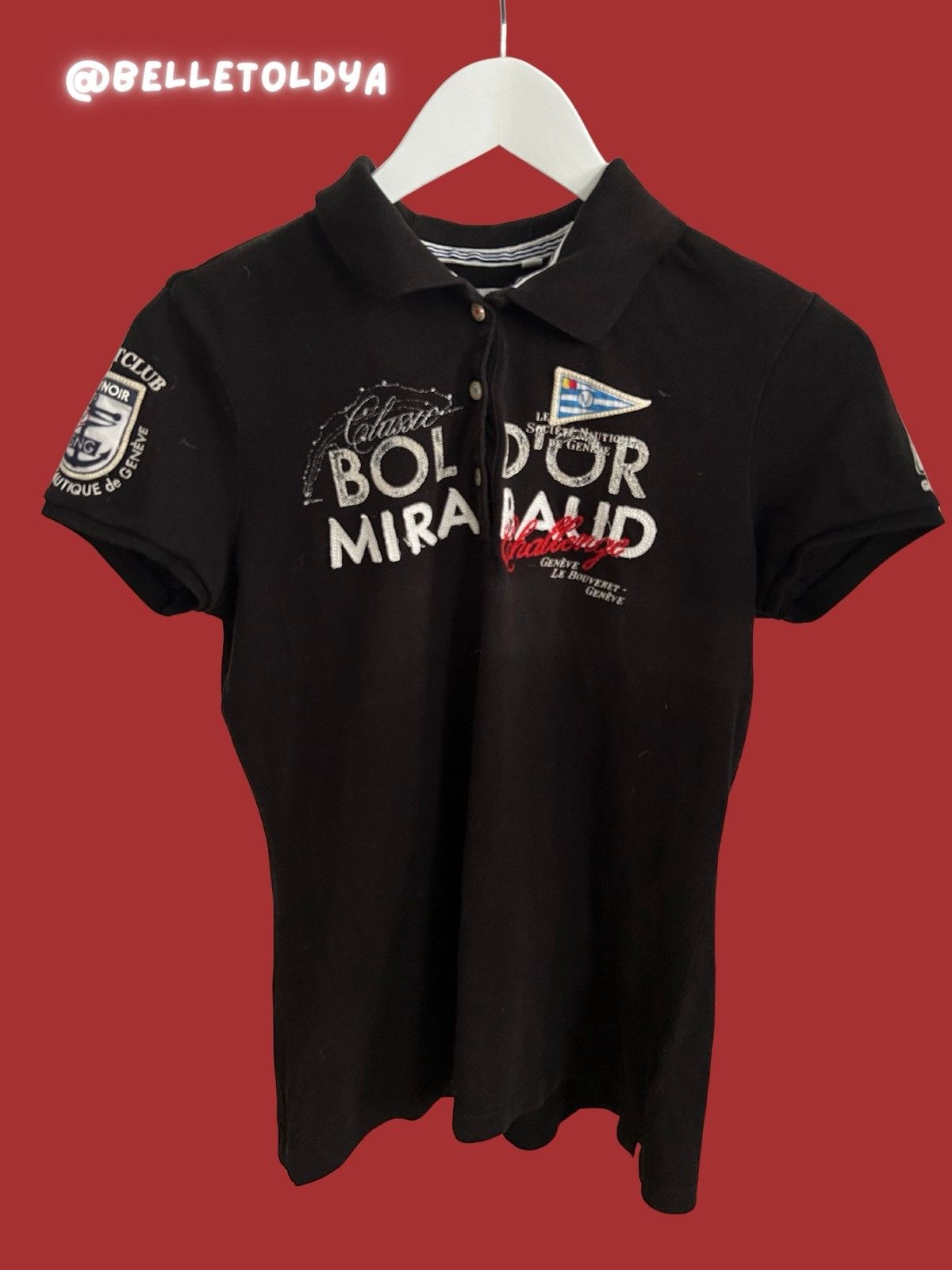 Other Gaastra Black Polo Size M / US 6-8 / IT 42-44 - 3 Thumbnail