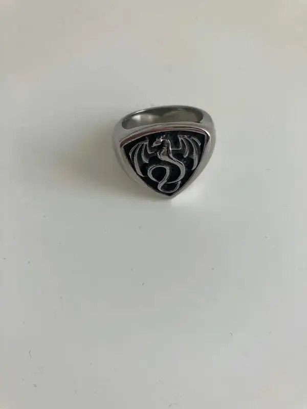 Other Viking Fire Dragon Ring Nordic Ethnic Stainless Steel Size ONE SIZE - 4 Thumbnail