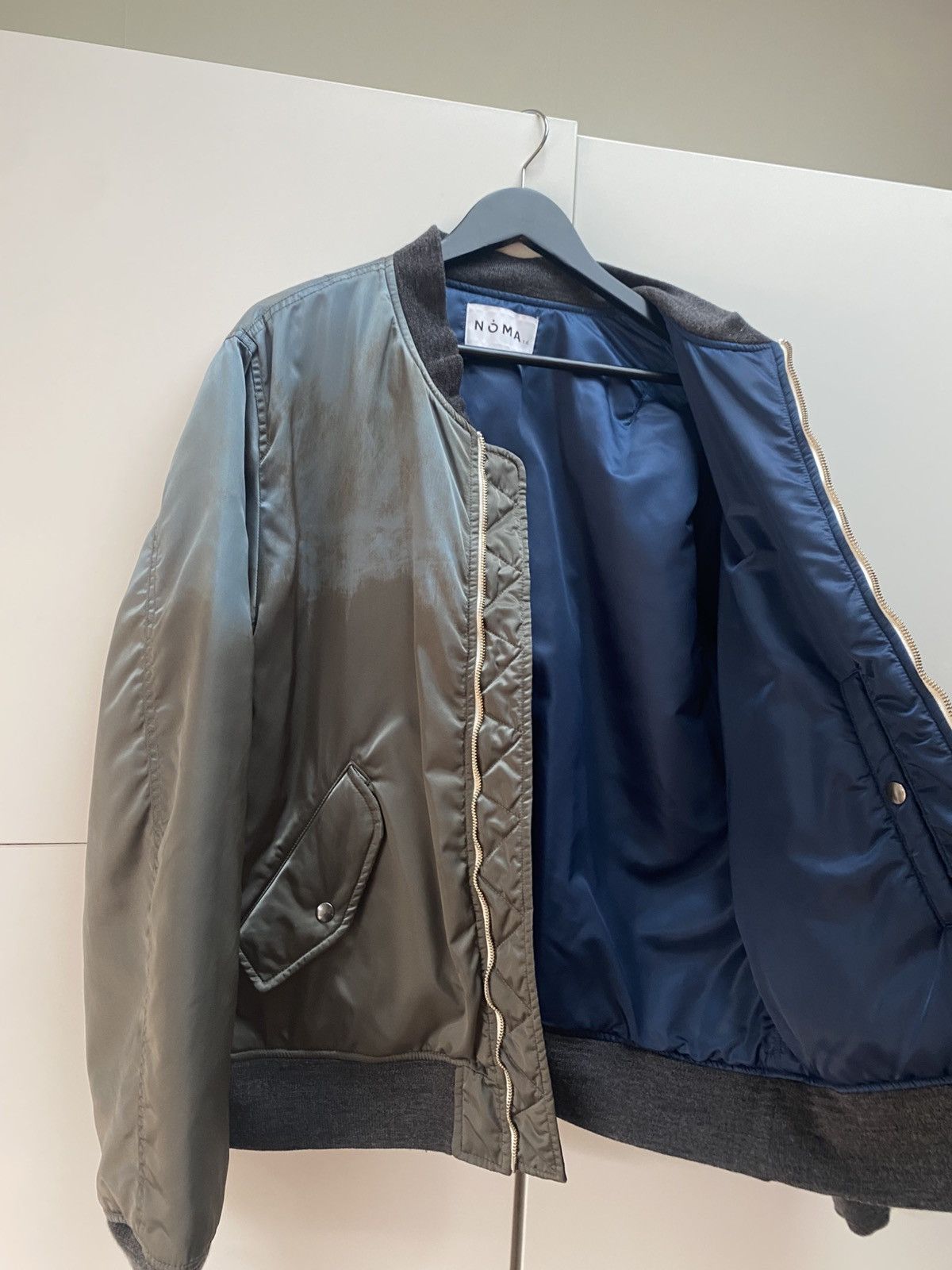 NOMA t.d Noma t.d. Hand dyed MA1 flight jacket Size US L / EU 52-54 / 3 - 10 Thumbnail