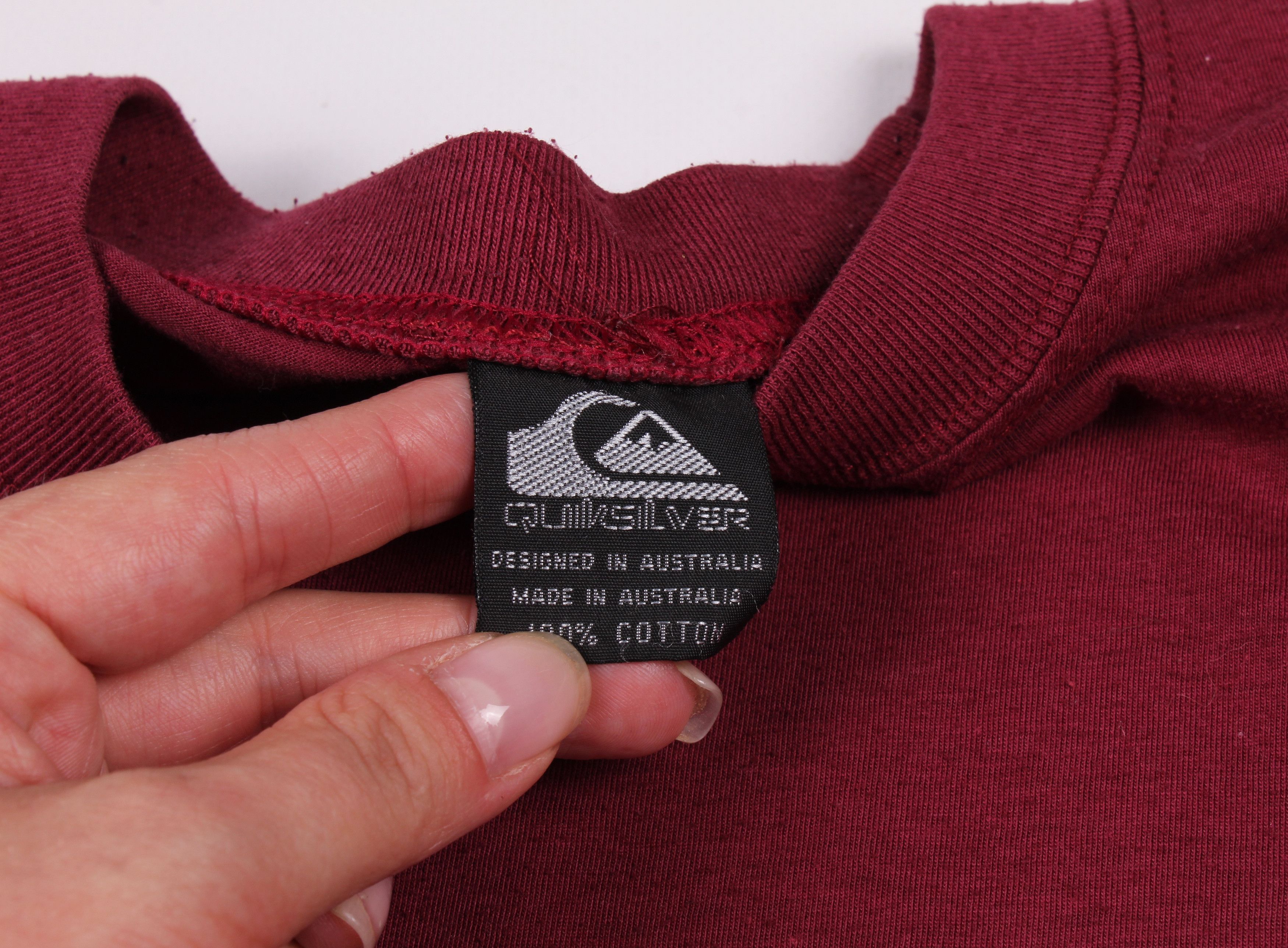 Quiksilver Vintage Quiksilver 90's Big Logo T-shirt Tee Size US M / EU 48-50 / 2 - 7 Thumbnail