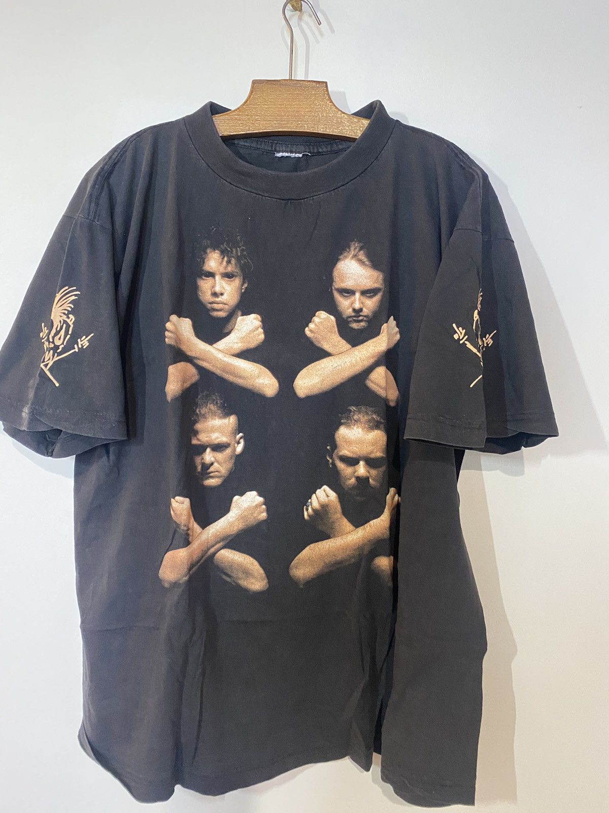 Band Tees Metallica vintage 90s birth school death shirt Size US XL / EU 56 / 4 - 1 Thumbnail