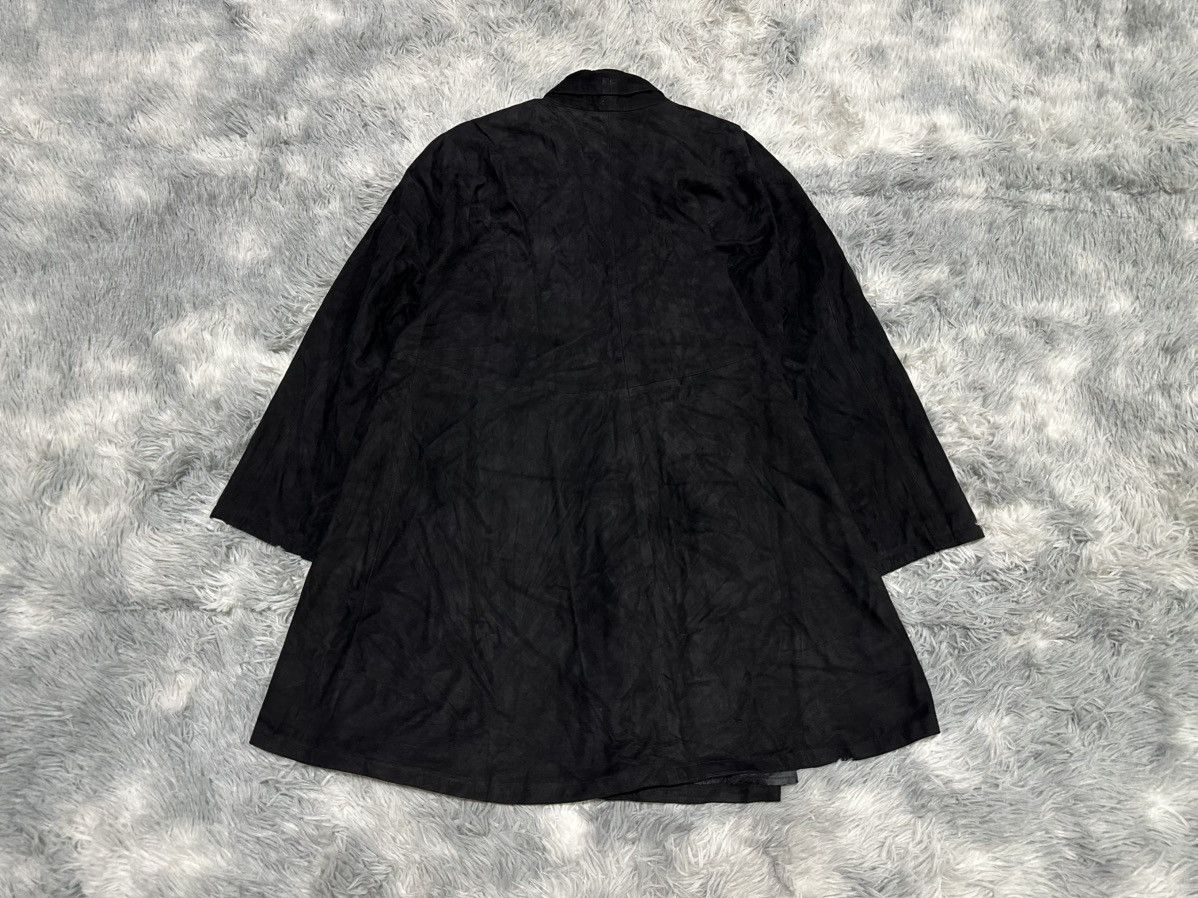 Japanese Brand 🔥Japanese Lui Chantant Sheepskin Suede Coat Shawl Collar Size US XL / EU 56 / 4 - 14 Thumbnail