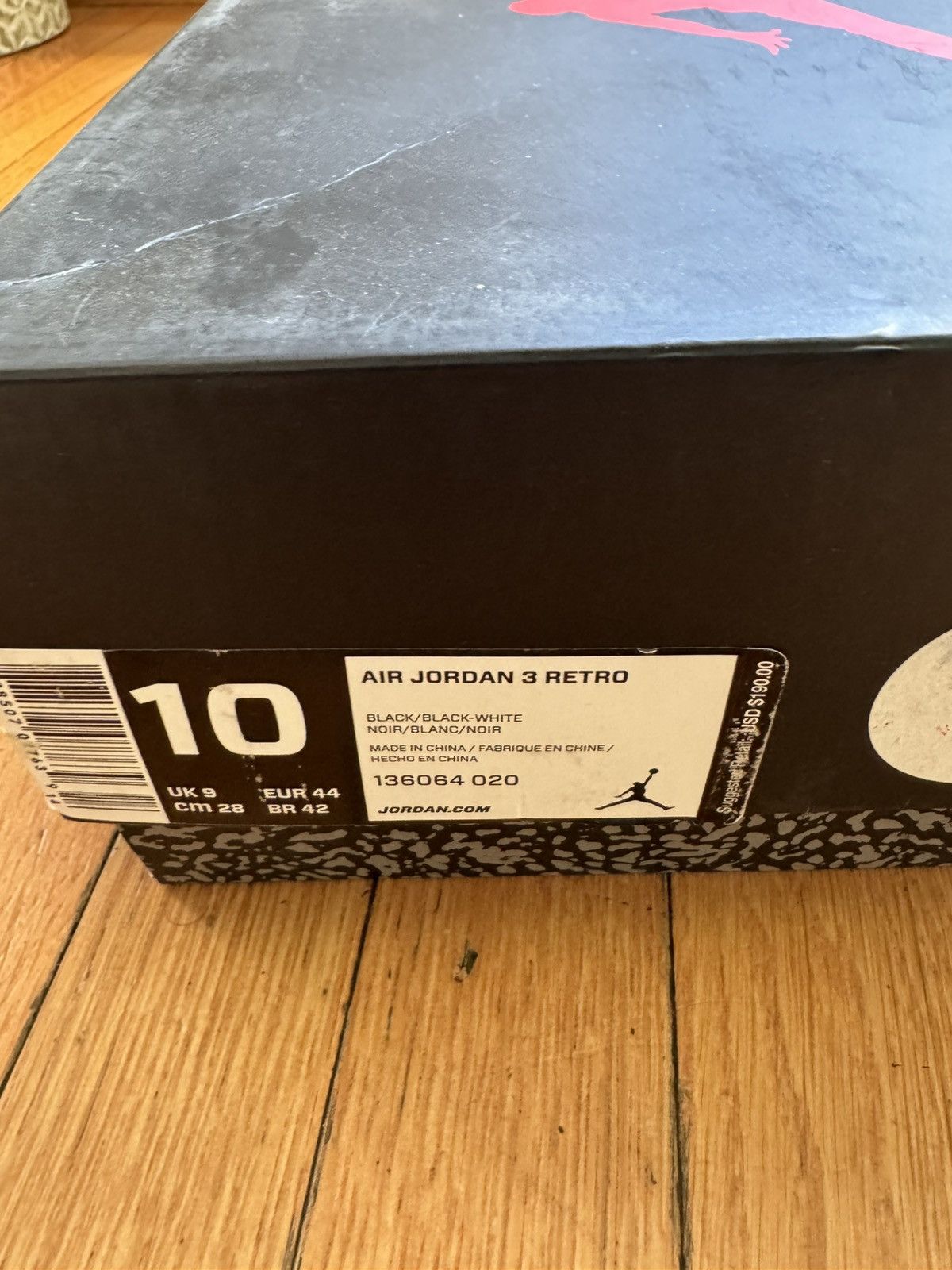 Jordan Brand Air Jordan 3 Cyber Monday 2016 Size US 10 / EU 43 - 7 Thumbnail