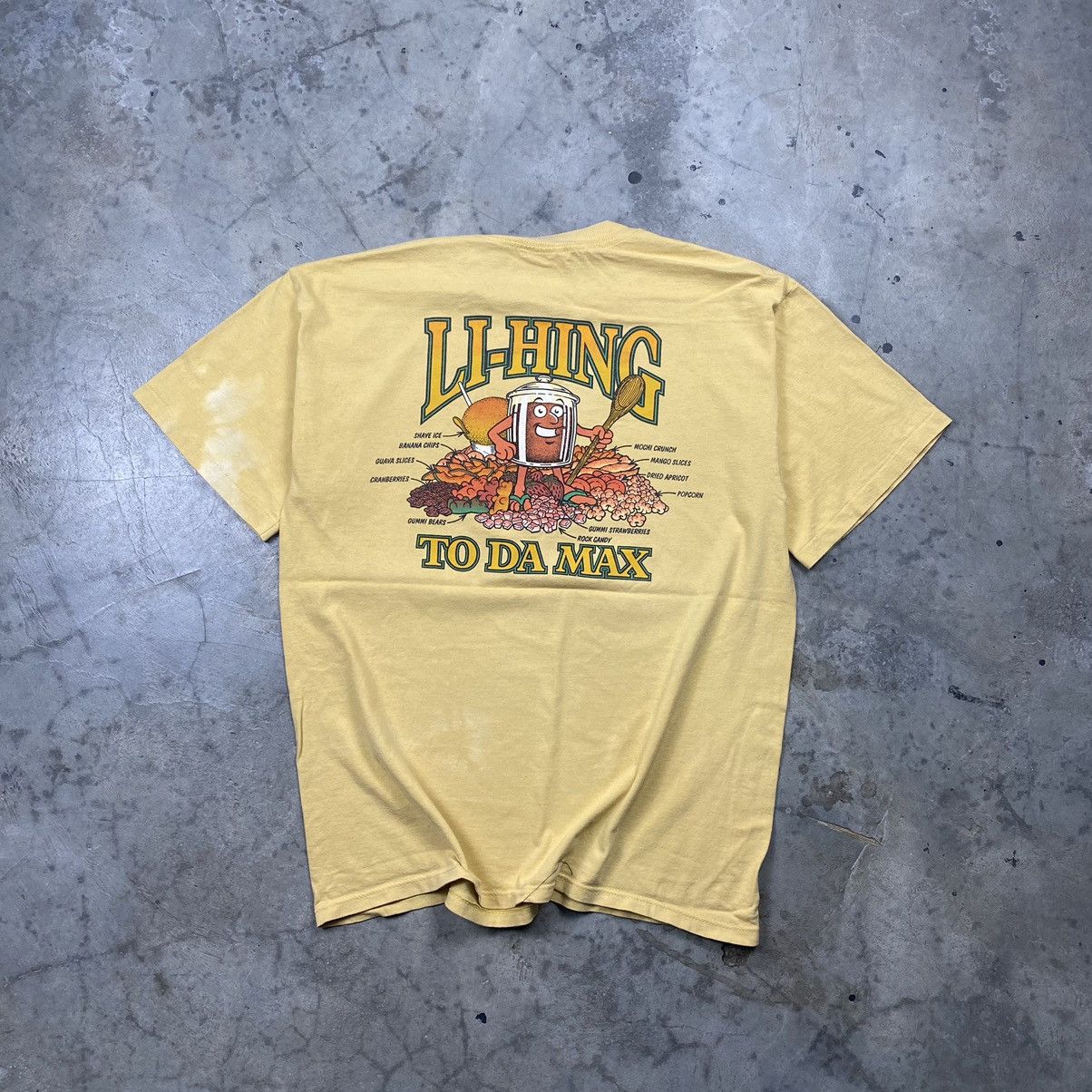 Vintage y2k Local Hawaiian Kau-Kau Li-Hing Graphic Tee Size US L / EU 52-54 / 3 - 1 Thumbnail