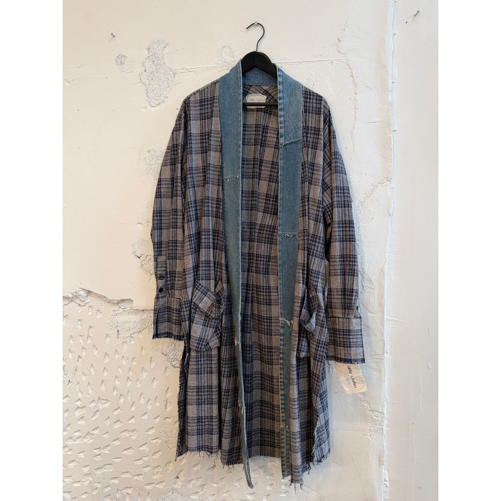 Greg Lauren Greg Lauren Fisherman Cropped GL 1 Kimono Jacket | Grailed