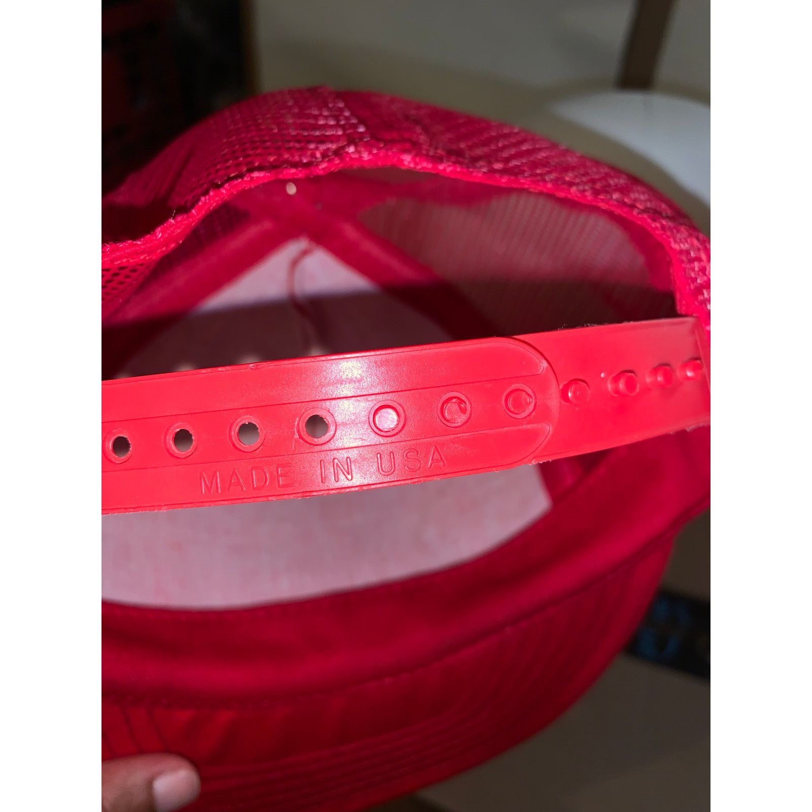 Other × Vintage Vtg Shell Pipe Line Trucker Hat Red Made In USA Petroliana Size ONE SIZE - 8 Thumbnail