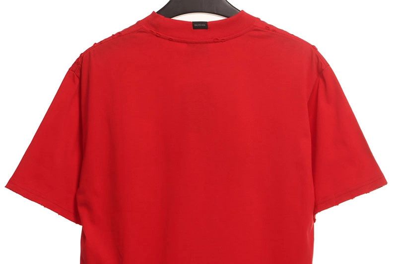 Balenciaga o1mt1gz1024 Many Kisses T-Shirt Oversized in Red Size US S / EU 44-46 / 1 - 4 Thumbnail