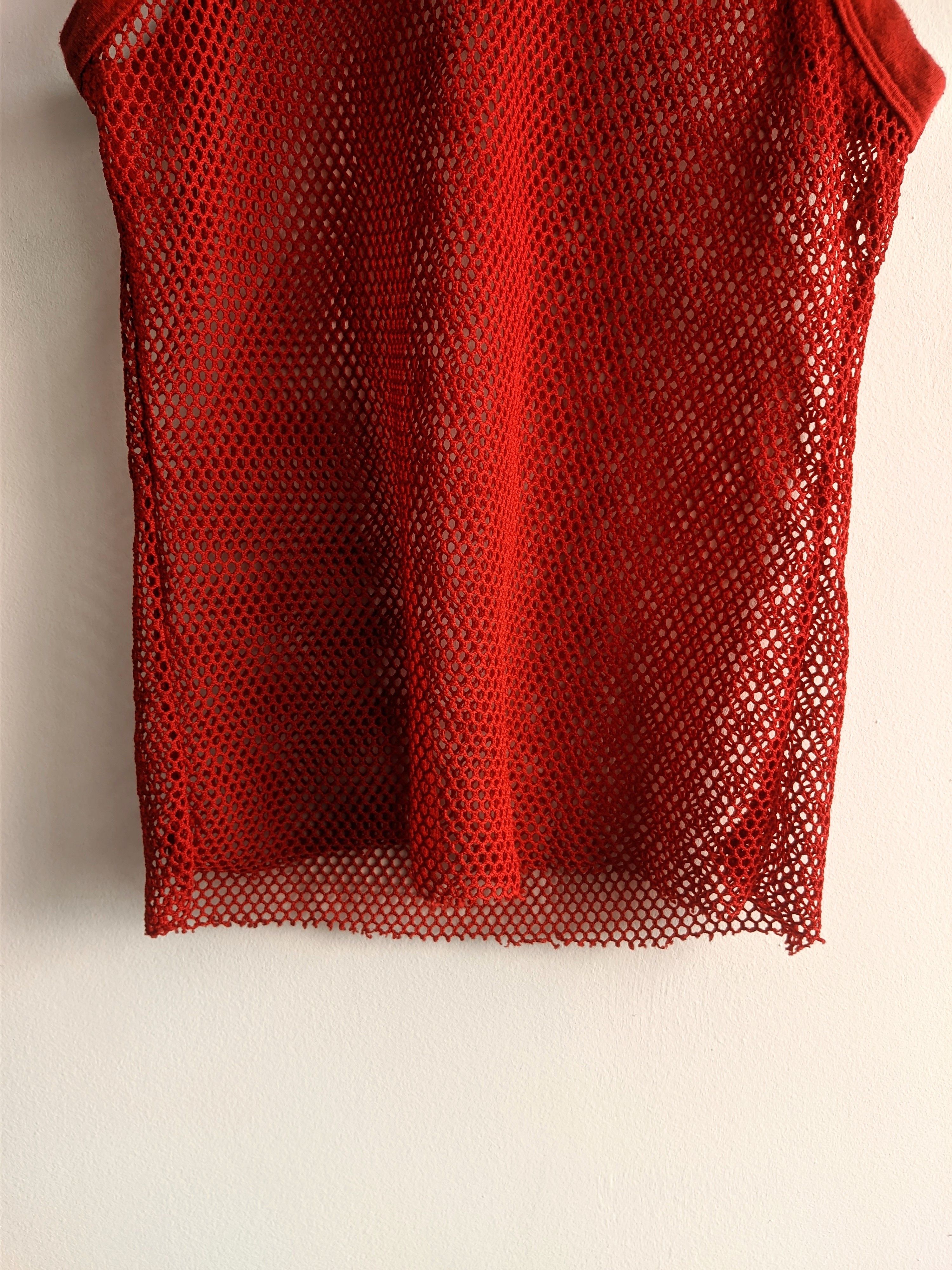 Vintage japanese Vintage Mesh tank top knit y2k Size M / US 6-8 / IT 42-44 - 8 Thumbnail