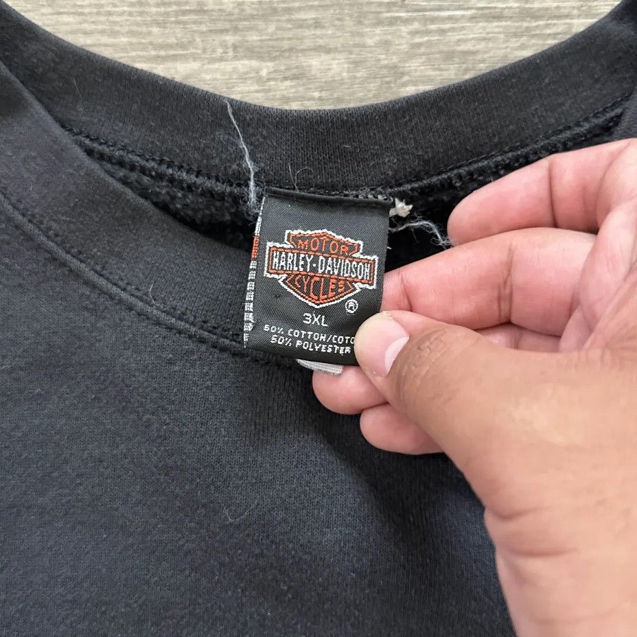 Harley Davidson Vintage Harley Davidson Crewneck Sweatshirt Size 3XL Size US XXL / EU 58 / 5 - 5 Thumbnail