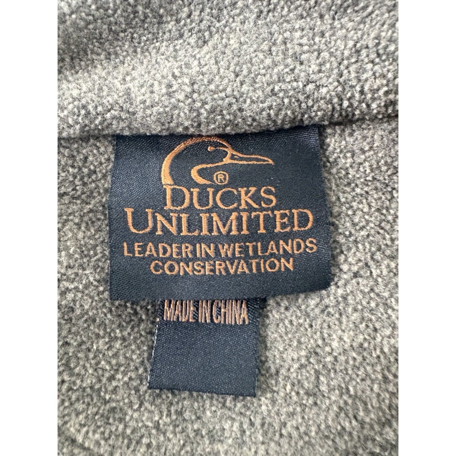 Vintage Ducks Unlimited Brown Full Zip Fleece Vest Mens Size XXXL Size US XXL / EU 58 / 5 - 7 Thumbnail