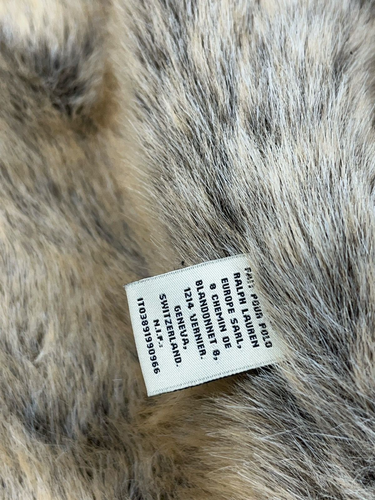 Ralph Lauren × Vintage Vintage Ralph Lauren Multi Pocket Faux Fur Vest Size M / US 6-8 / IT 42-44 - 10 Thumbnail