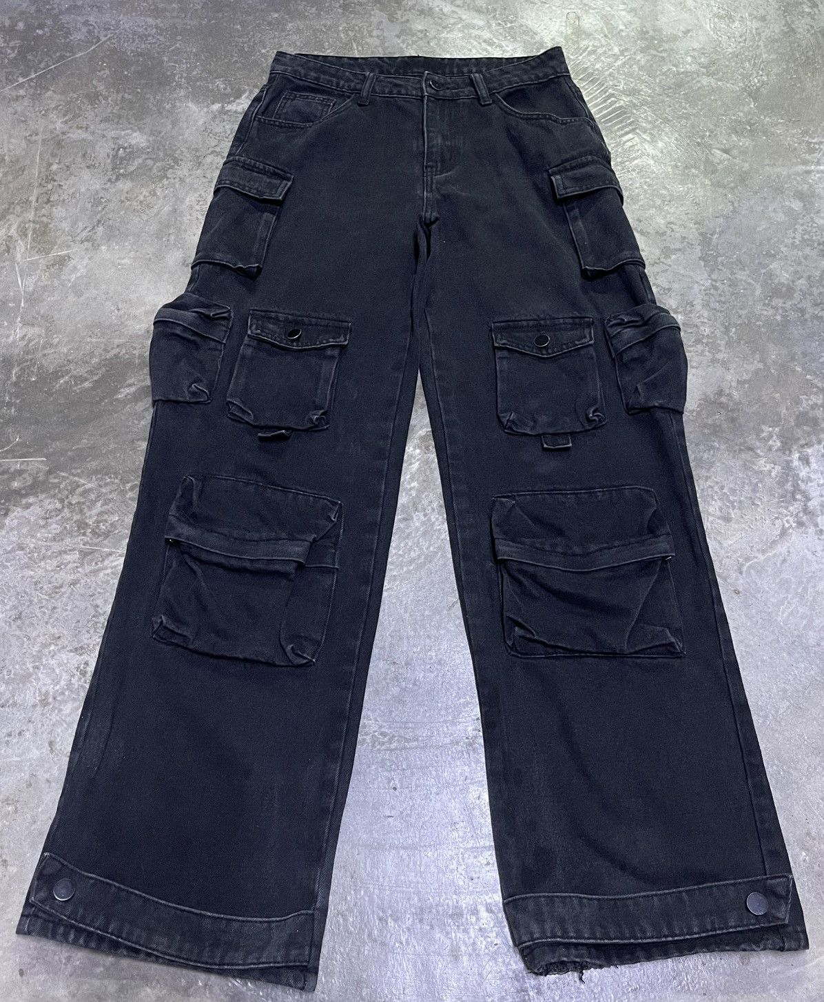 Japanese Brand Baggy Jeans Japan Cargo Pant Edikted Size US 30 / EU 46 - 1 Thumbnail