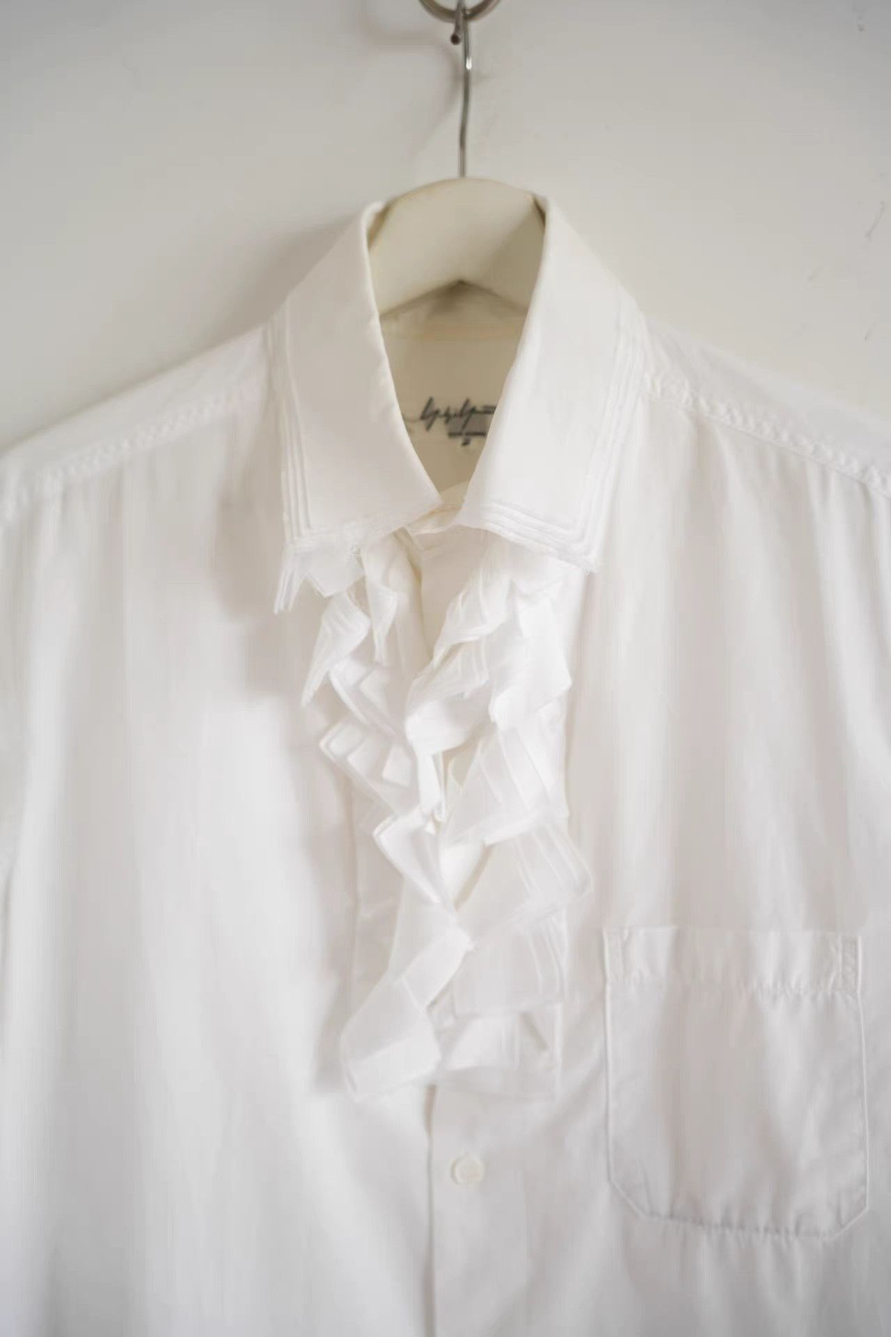 Yohji Yamamoto Yohji Yamamoto 15aw Original Triple Layer White Shirt K4 Size US M / EU 48-50 / 2 - 3 Thumbnail