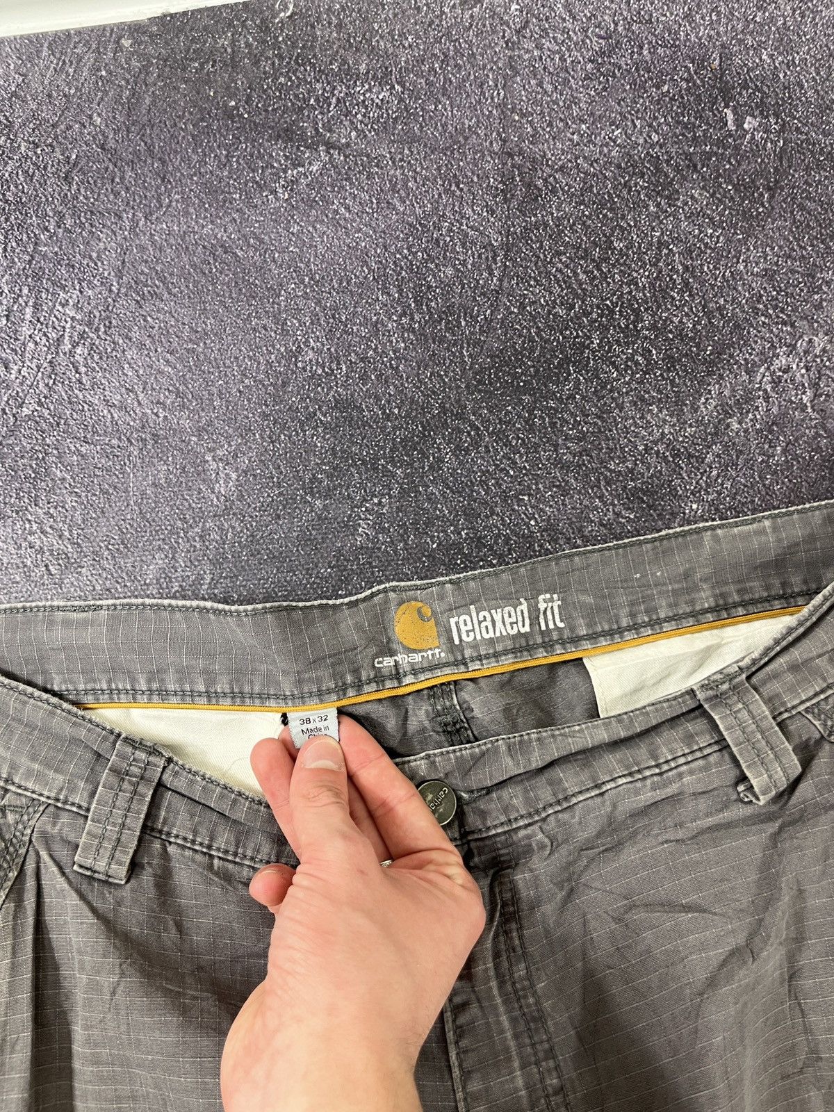 Carhartt Vintage Carhartt American Hype Workwear Baggy Cargo Pants Size US 38 / EU 54 - 16 Thumbnail