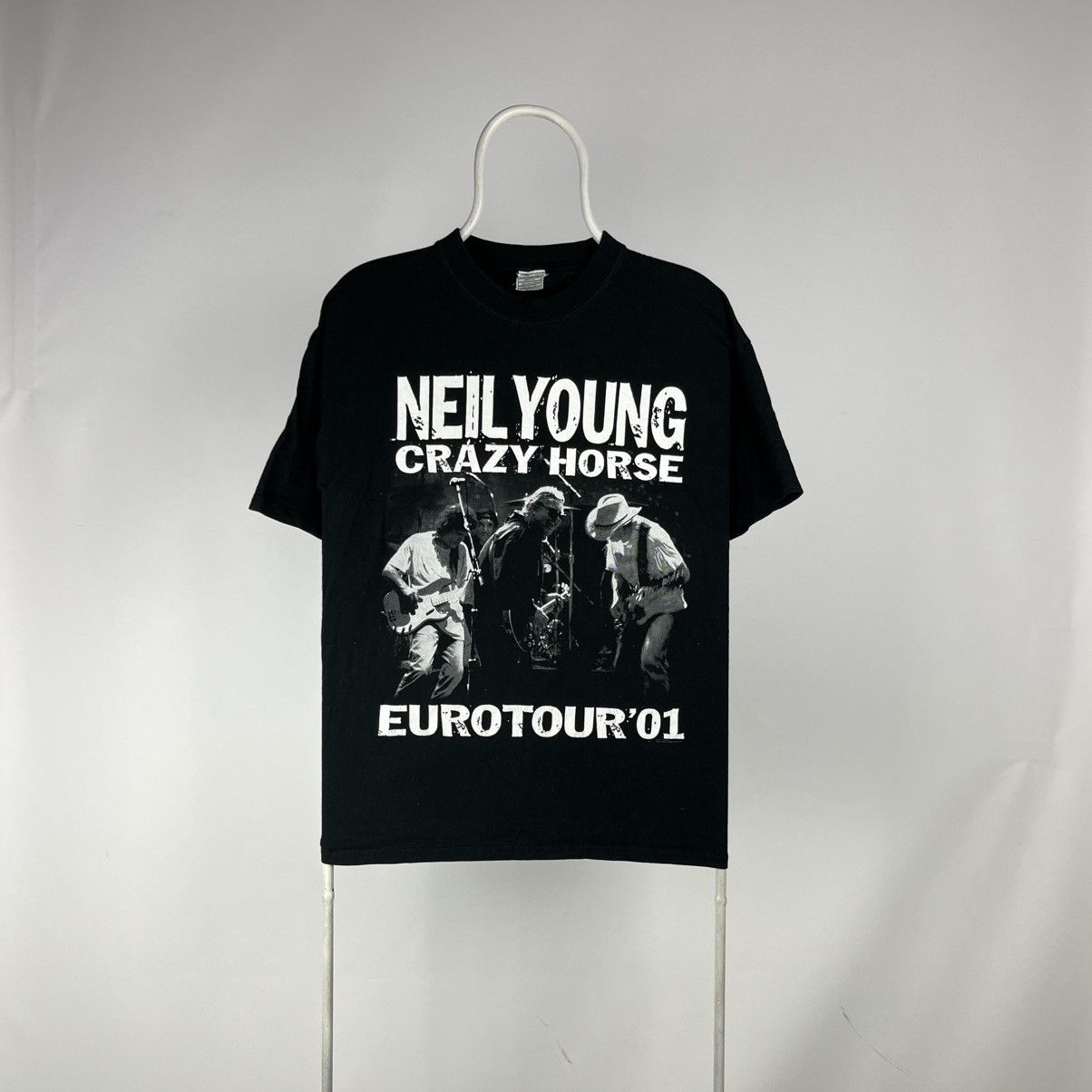 Band Tees Vintage Neil Young Band Shirt Large Tour Concert Bob Dylan Size US L / EU 52-54 / 3 - 1 Thumbnail