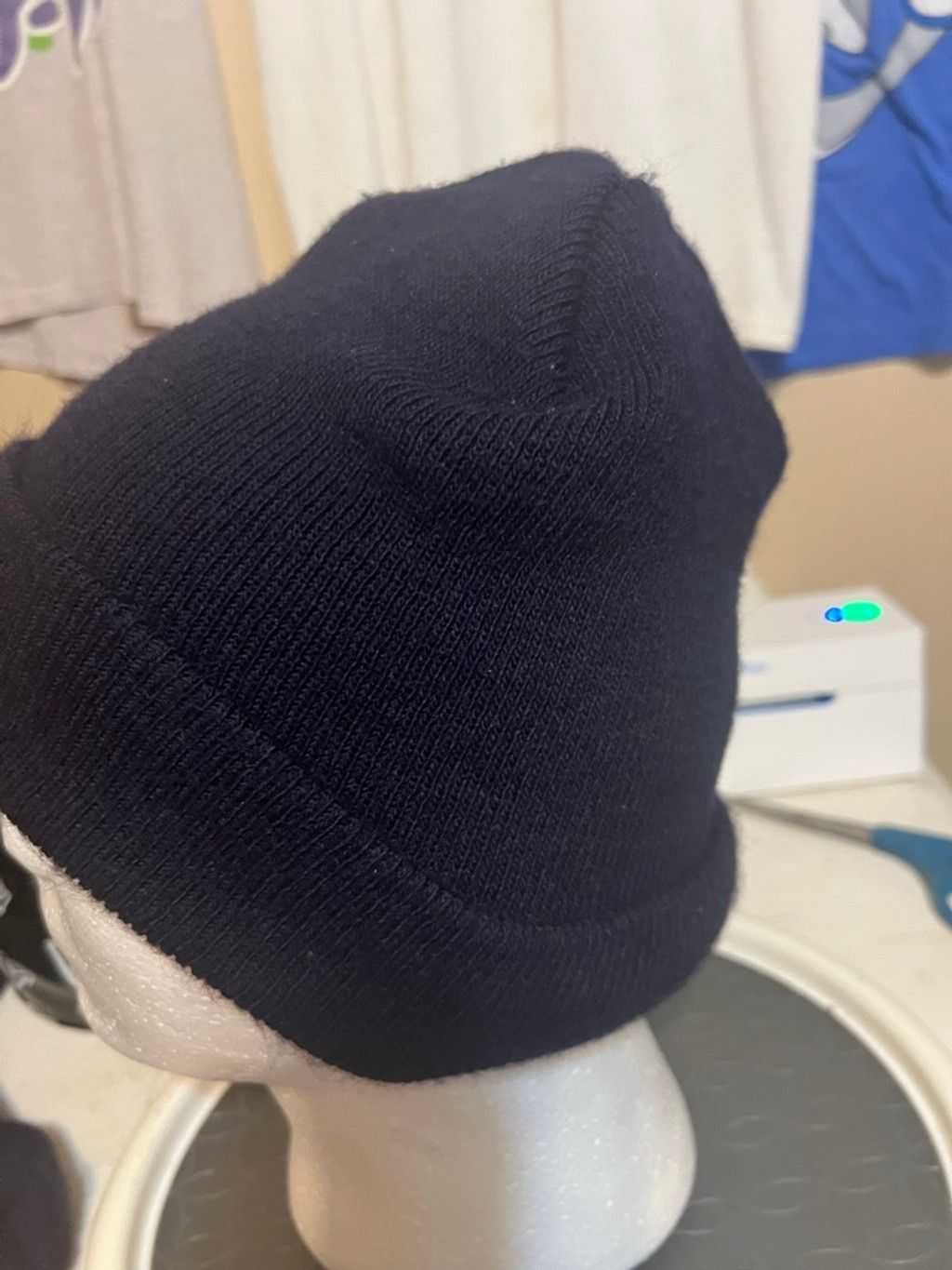 NFL Men's NFL Navy Blue Miami Dolphins Beanie One Size Size ONE SIZE - 2 Thumbnail