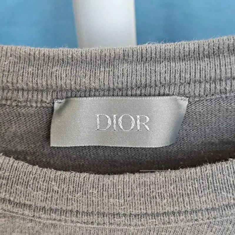Dior Dior Gray Cotton Men's T-Shirt . Size US S / EU 44-46 / 1 - 4 Thumbnail