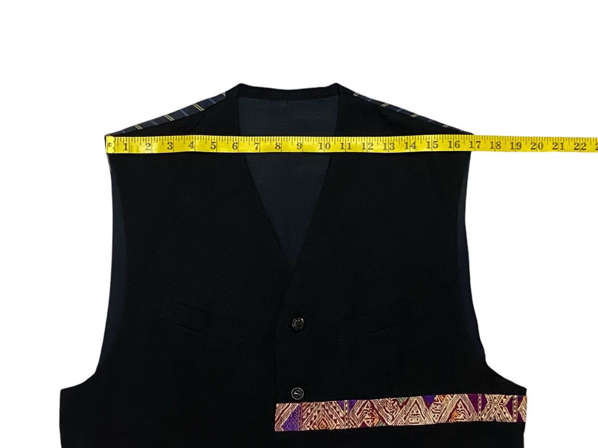 Comme des Garcons Homme Plus Comme Des Garçons Homme Plus AD1991 Wool Outer Shell Vests Size US M / EU 48-50 / 2 - 15 Thumbnail