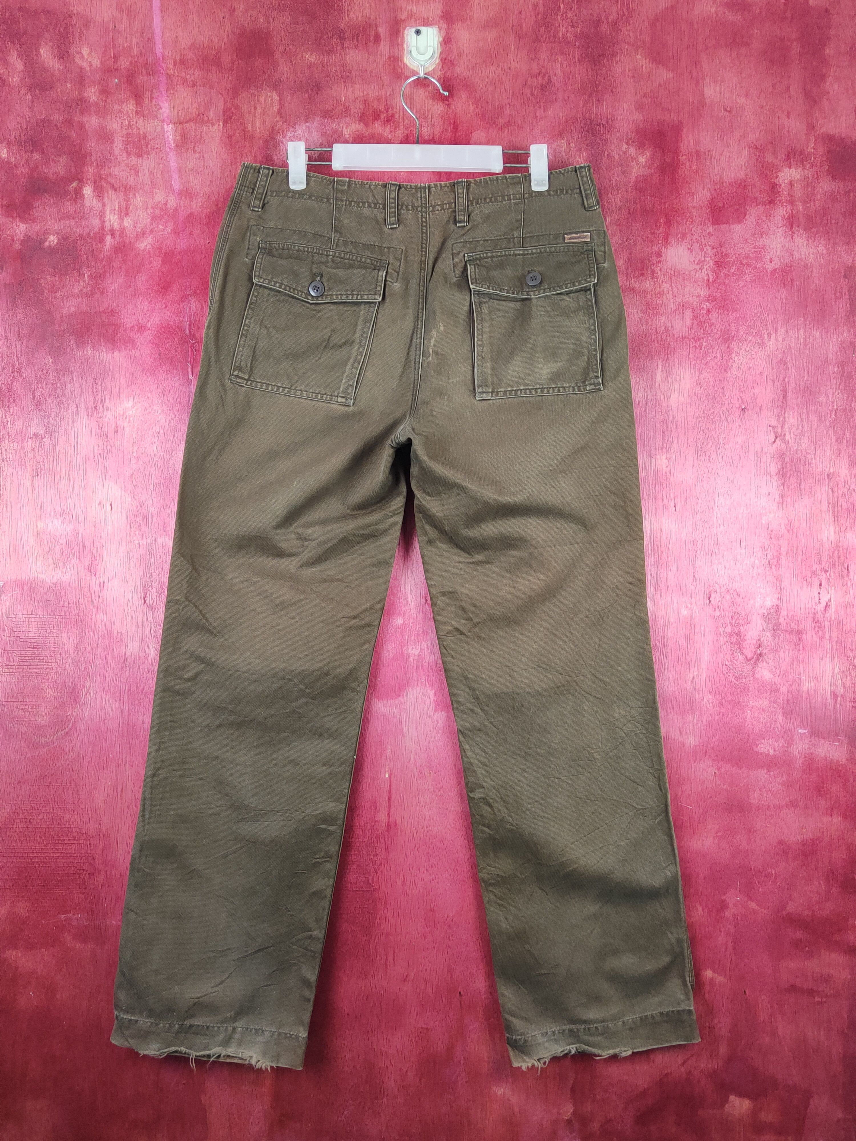 Eddie Bauer Eddie Bauer Dark Brown Multipocket Jeans #S1721 Size US 33 - 7 Thumbnail