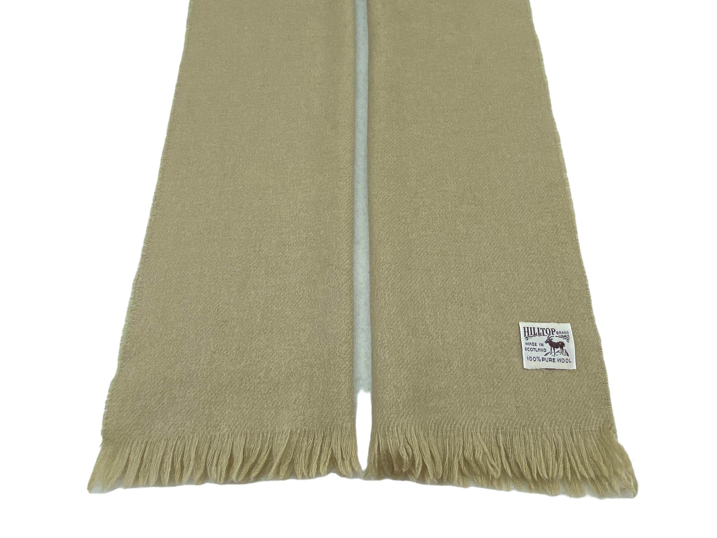 Vintage Vintage Hilltop Pure Wool Scarf Made in Scotland 90s Size ONE SIZE - 6 Thumbnail