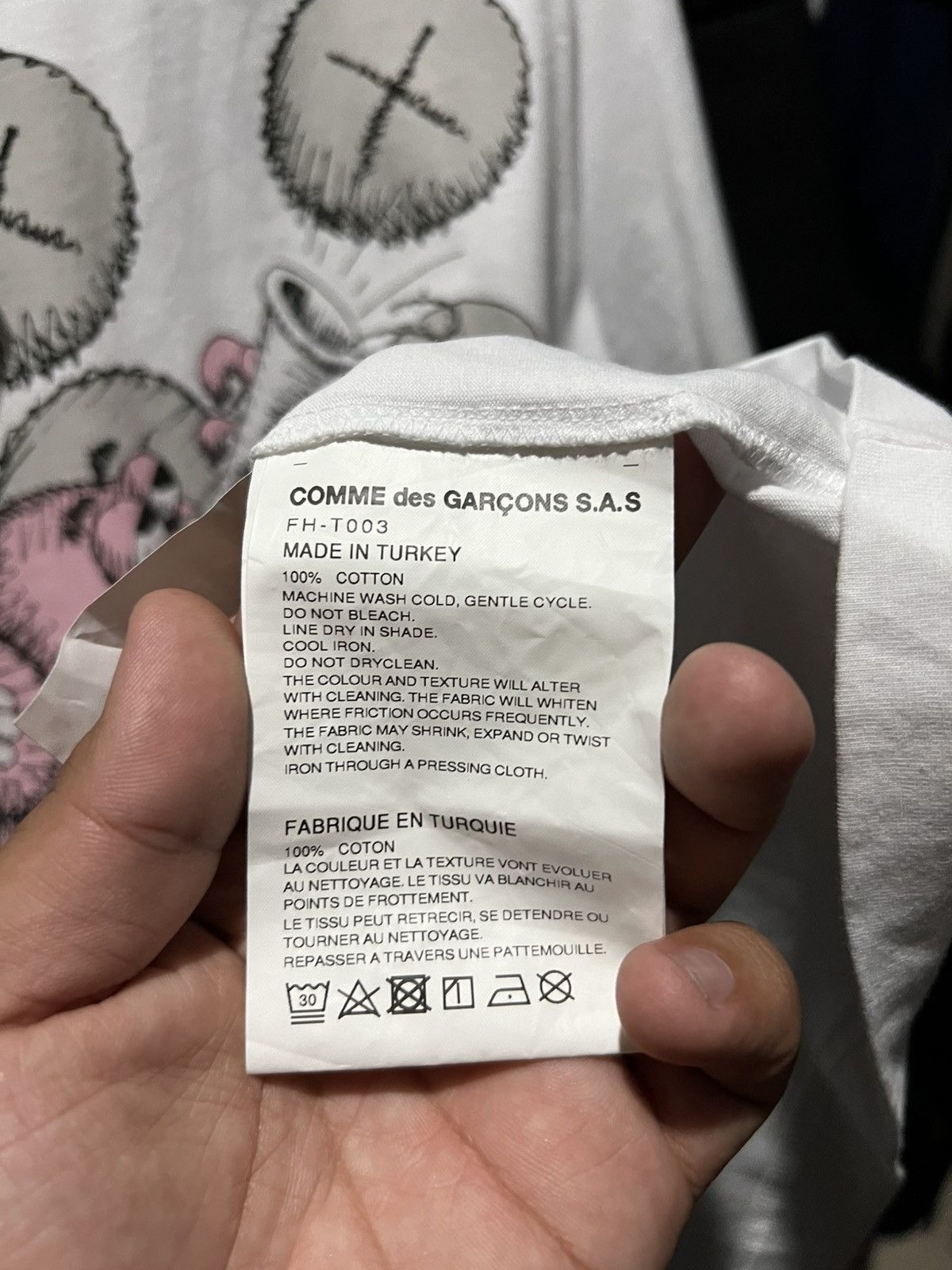 Comme des Garcons SHIRT × Kaws CDG X KAWS Size US XL / EU 56 / 4 - 5 Thumbnail