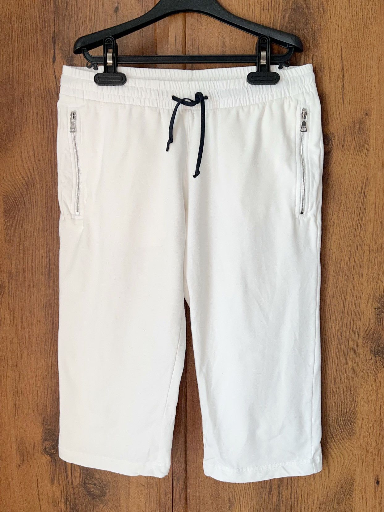Prada Prada White skinny Shorts Vintage Size US 29 - 1 Thumbnail