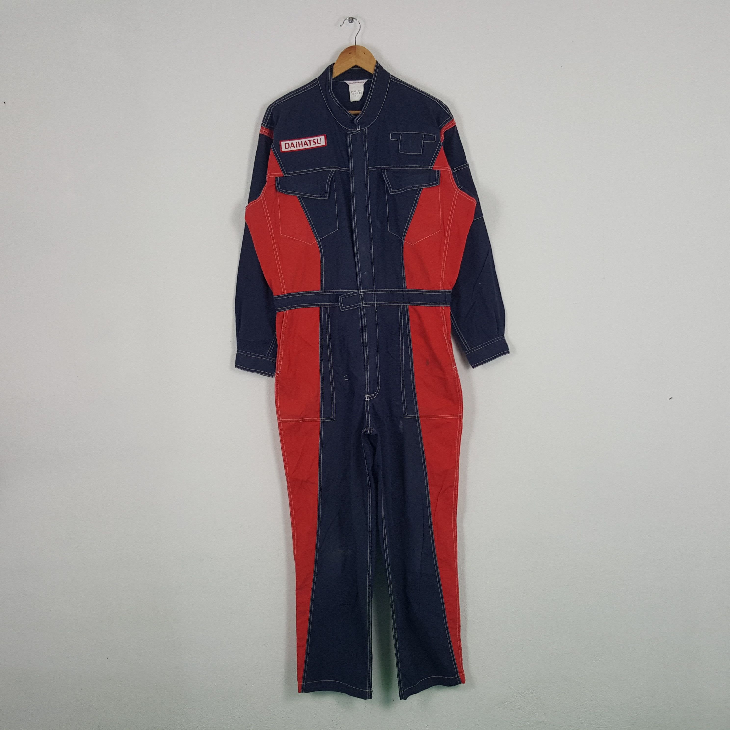Vintage Vintage Daihatsu Japanese Racing Team Coverall Jacket Size US XL / EU 56 / 4 - 4 Thumbnail