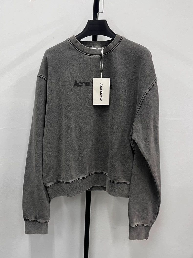 Acne Studios Acne Studios FW23 American Vintage Blur Logo Sweatshirt 250 Size US XS / EU 42 / 0 - 1 Thumbnail