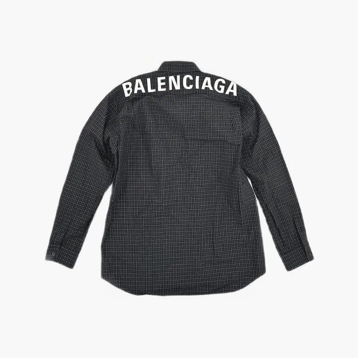 Balenciaga Balenciaga Balenciaga Plaid ButtonUp Shirt for Men -2507 Size US S / EU 44-46 / 1 - 3 Thumbnail