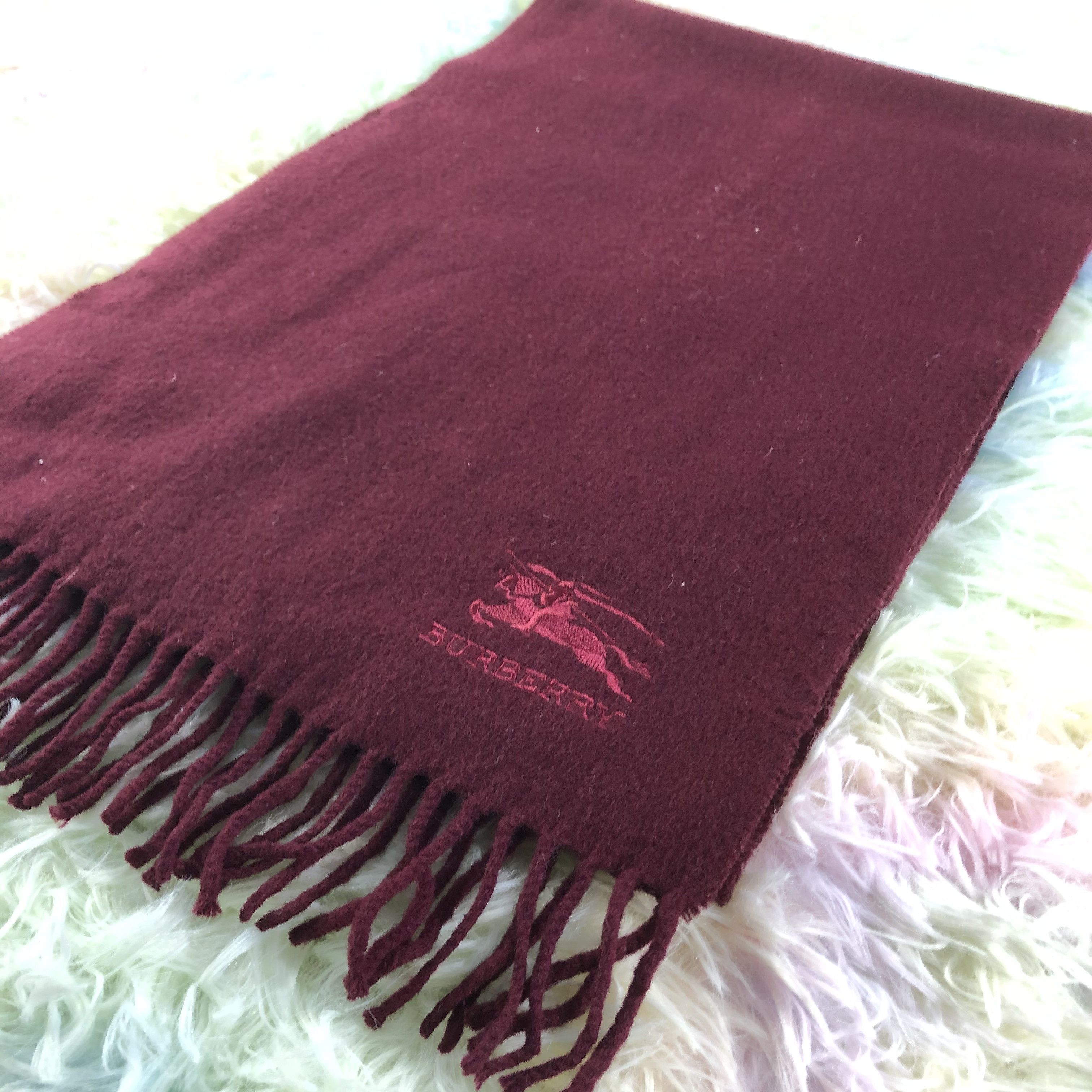 Burberry × Vintage Burberry Scarf / Muffler / Neckwear - KM353 Size ONE SIZE - 4 Thumbnail