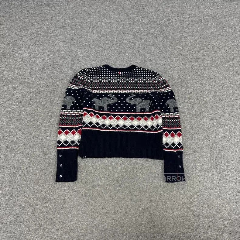 Thom Browne Thom Browne Crew-neck knit sweater Size US M / EU 48-50 / 2 - 2 Thumbnail