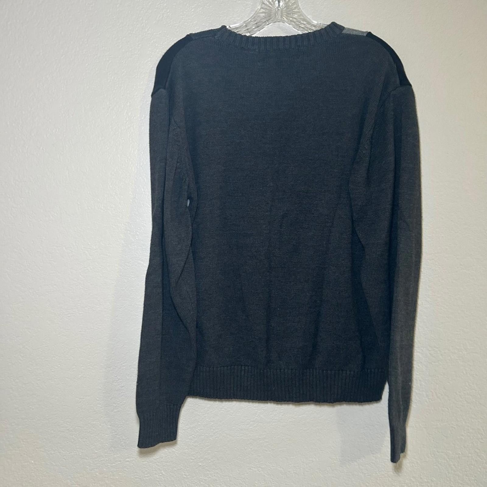 Oscar De La Renta Oscar de la Renta Men's Patchwork Knit Sweater Size L Size US L / EU 52-54 / 3 - 5 Thumbnail