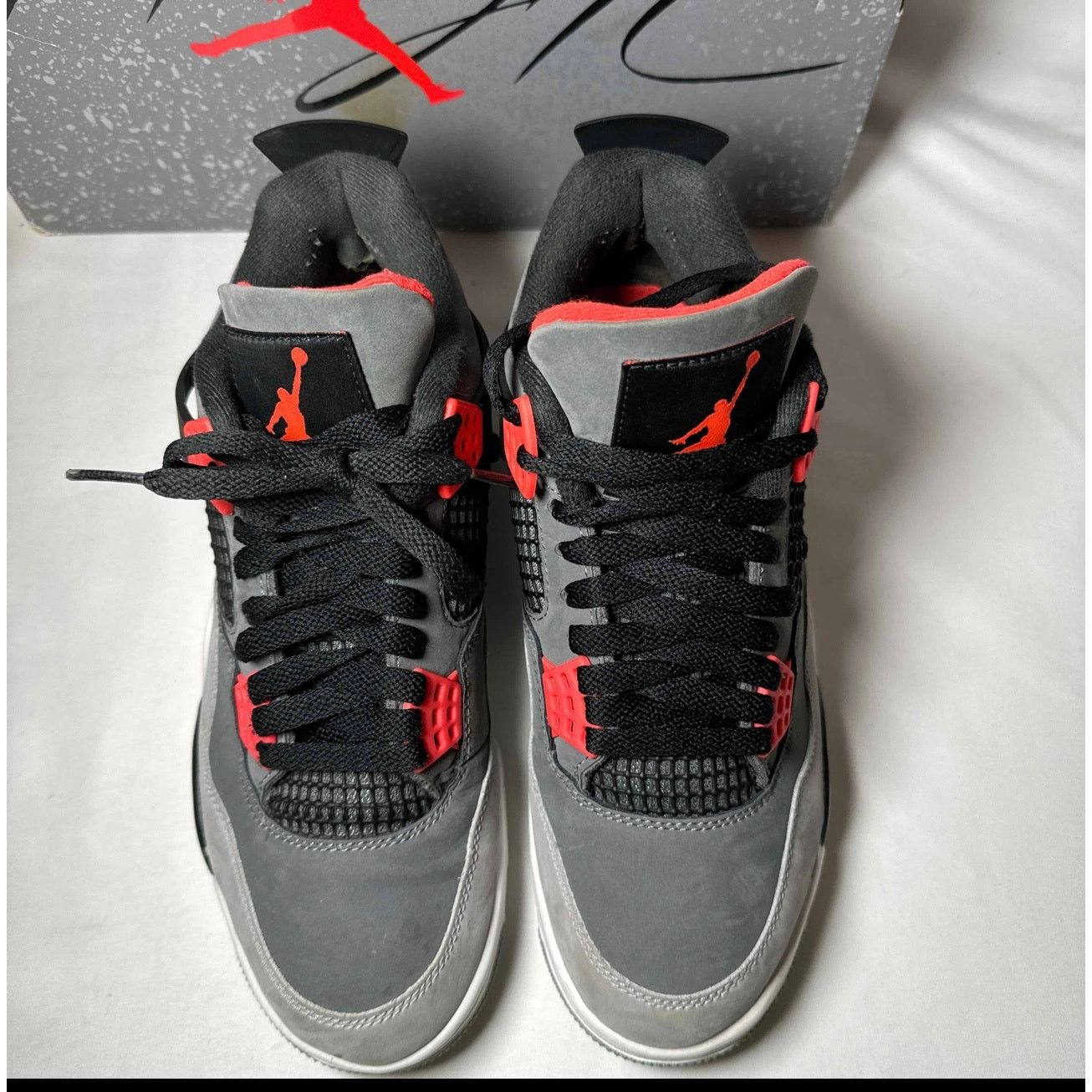 Jordan Brand × Nike Size 8 - Nike Air Jordan 4 Retro Infrared Men's Shoes Size US 8 / EU 41 - 4 Thumbnail