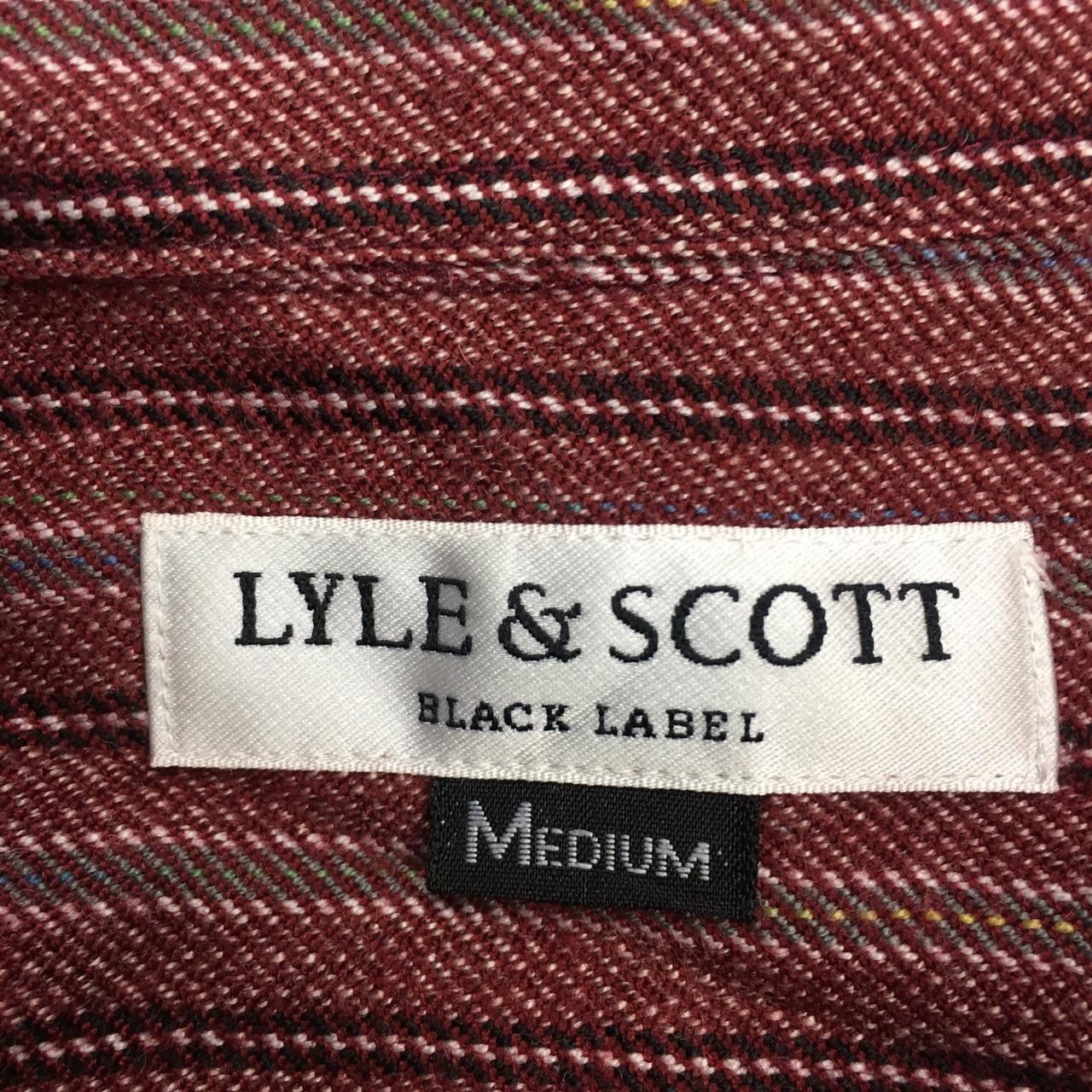 Vintage Vtg LYLE & SCOTT Black Label Button Down Shirt Size US M / EU 48-50 / 2 - 4 Thumbnail