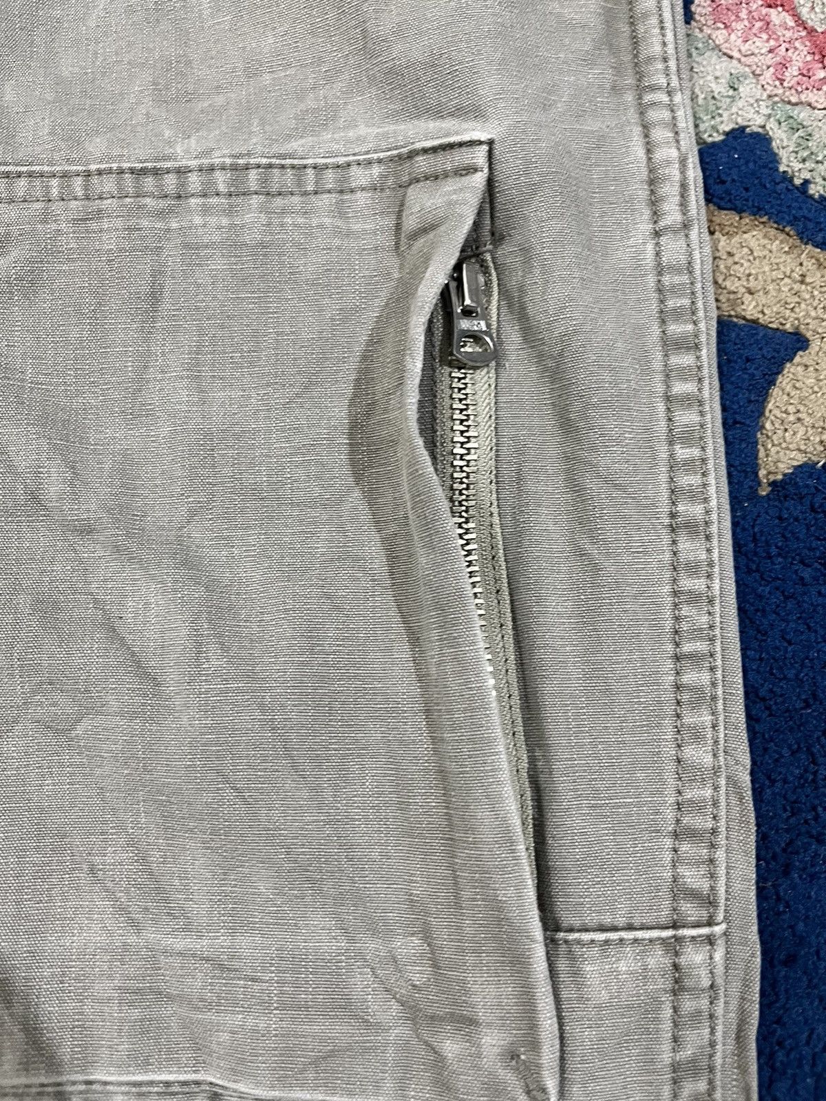 Lee × Vintage Vintage Union Made By Lee Cargo Double Knee Carpenter Denim Size US 32 / EU 48 - 6 Thumbnail