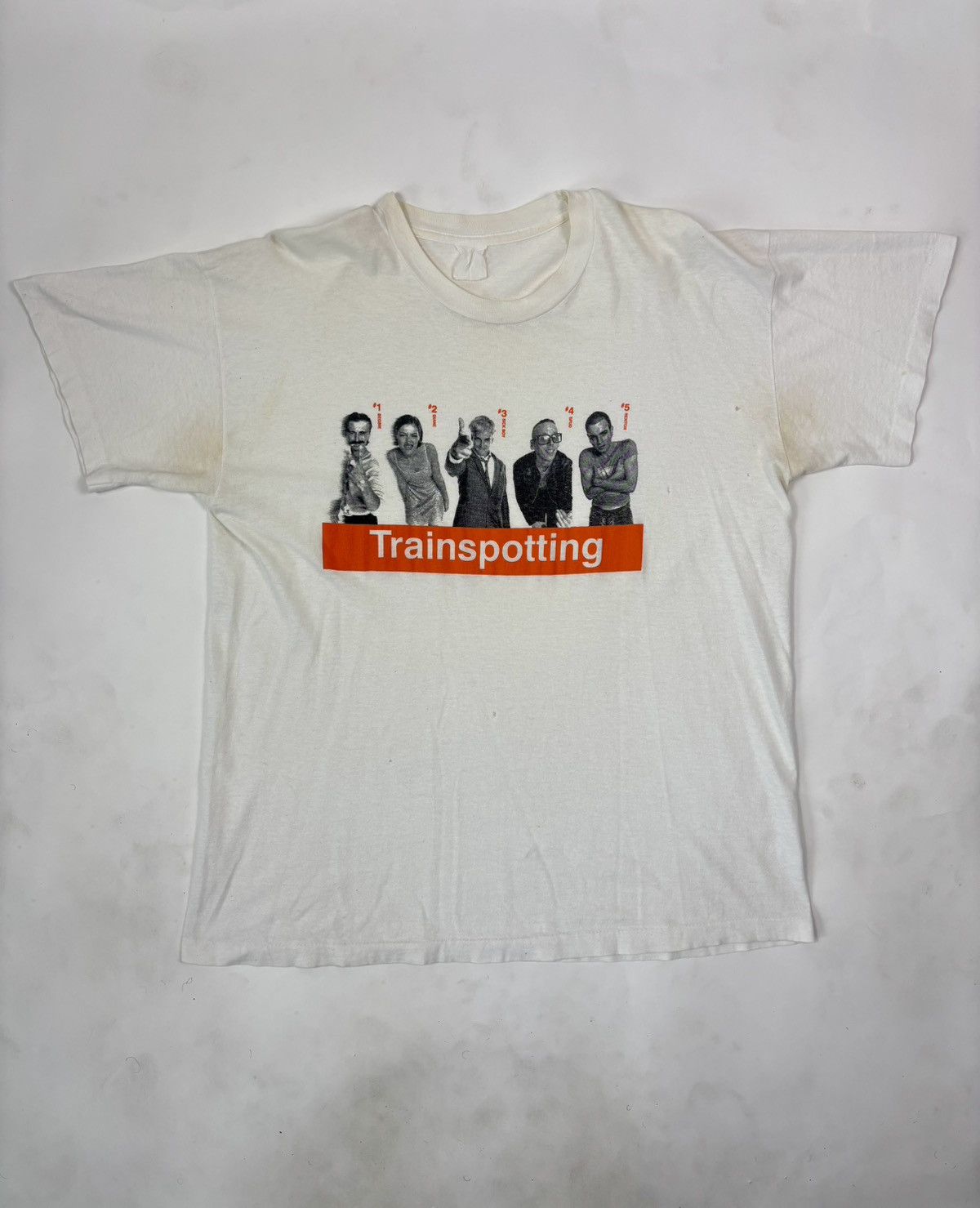 Unsound Rags × Vintage 1996 Trainspotting Movie Promo Tee Size US L / EU 52-54 / 3 - 2 Thumbnail