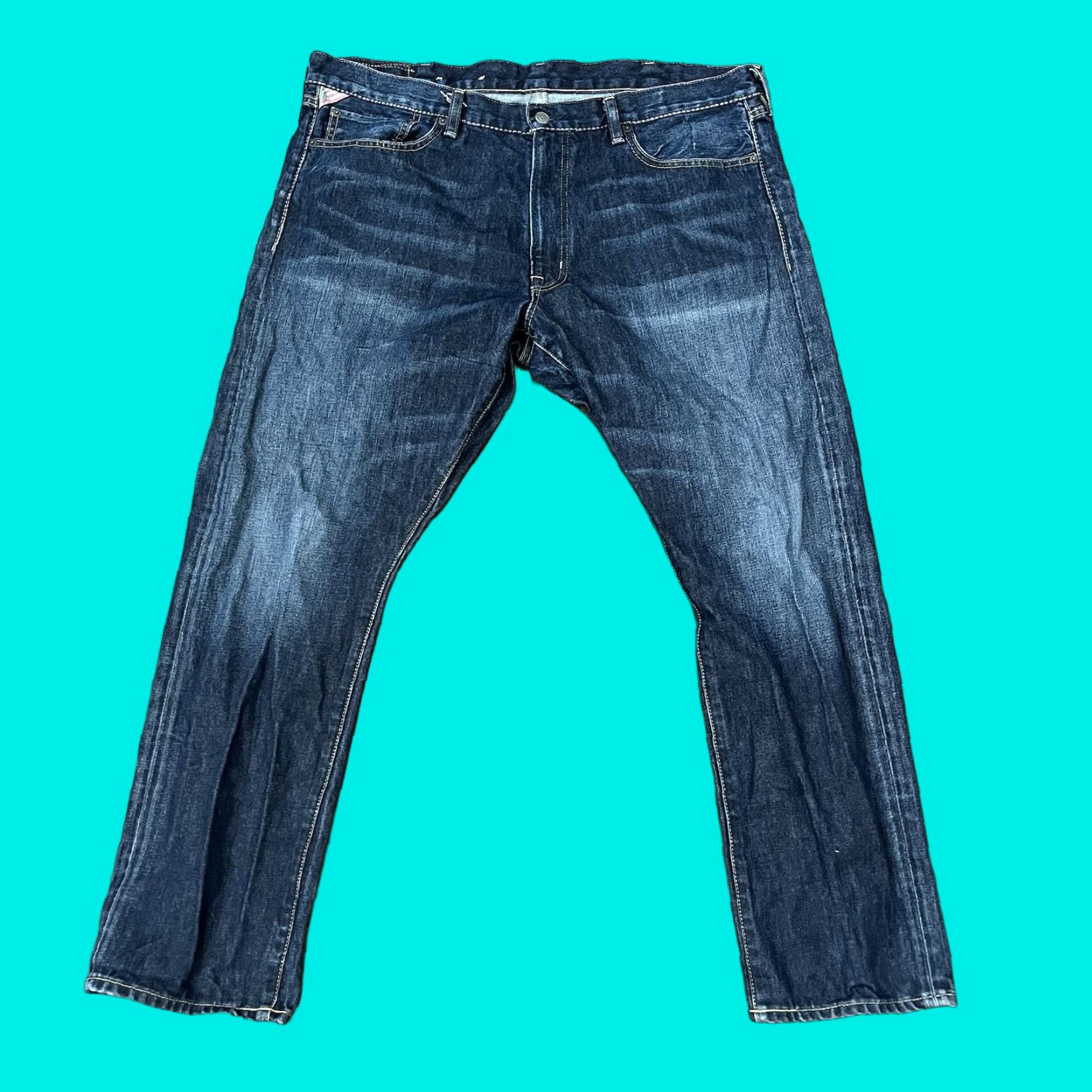Ralph Lauren Ralph Lauren Denim & Supply Jeans Slim 40x30 Men Blue 5-Pocket Denim Classic American Mens Size US 40 / EU 56 - 1 Thumbnail