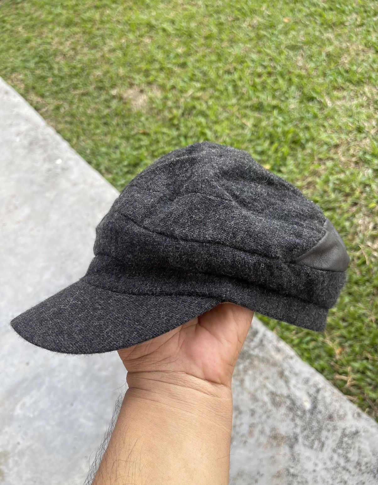 CA4LA × Japanese Brand × Vintage CA4LA Newsboy Cap Wool 60’s French Gangster 57cm Size ONE SIZE - 1 Thumbnail