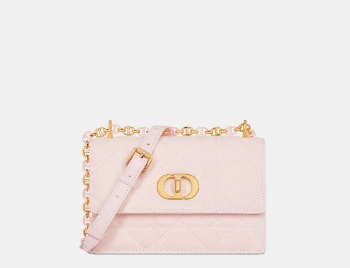 Dior o1w1db10425 S5169UT Size: OS / Caro Mini Bag in Pink Size ONE SIZE - 2 Thumbnail