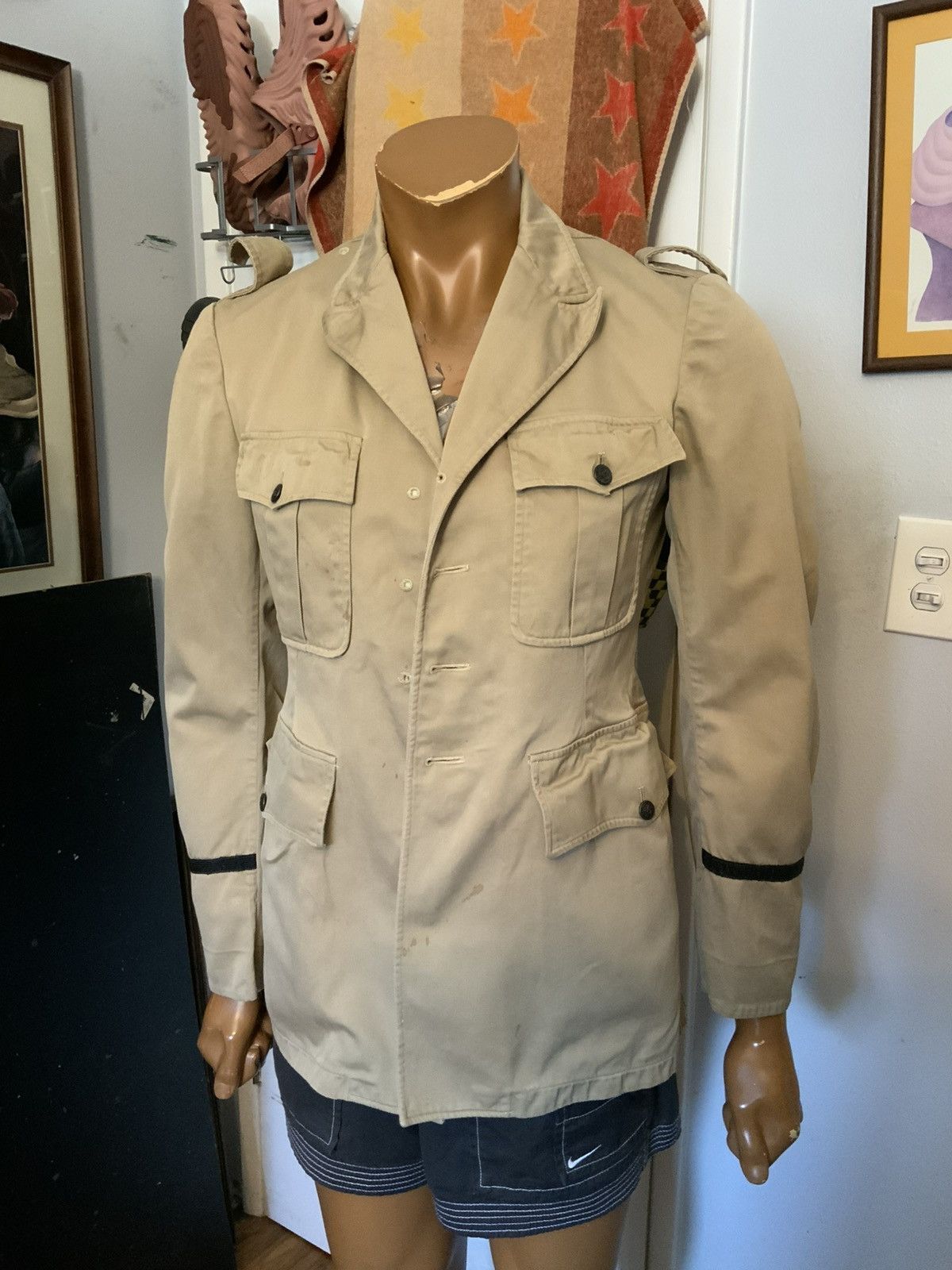Vintage Vintage 60s Burdine’s Miami Officers Field Shirt Jacket Size US S / EU 44-46 / 1 - 15 Thumbnail