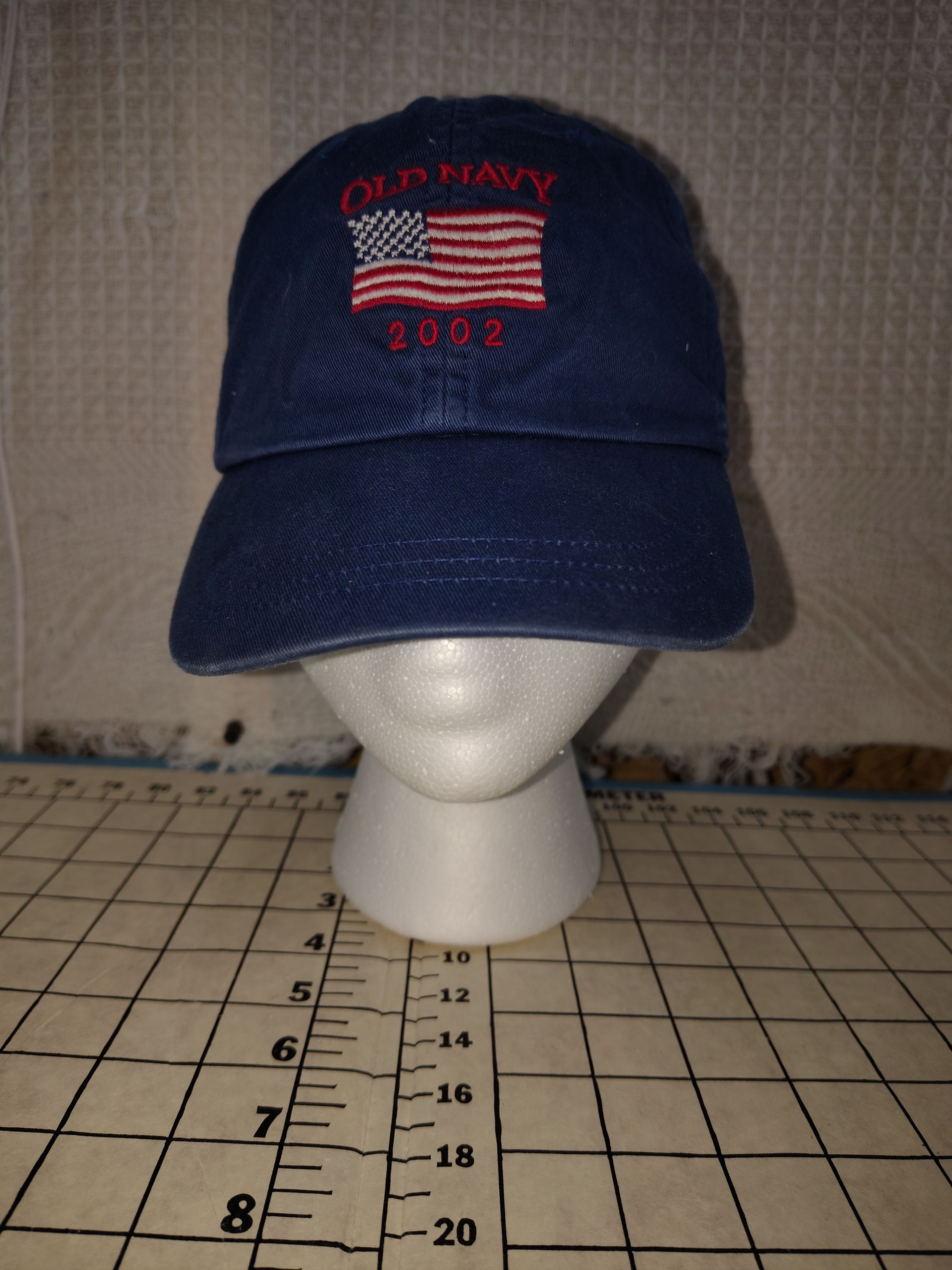 Old Navy Men's Classic 2002 Old Navy Blue Patriotic Hat Size ONE SIZE - 1 Thumbnail