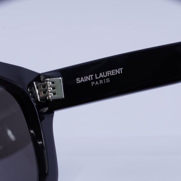 Saint Laurent Paris Saint Laurent SL650 MONCEAU 001 Sunglasses Black Square Size ONE SIZE - 8 Thumbnail