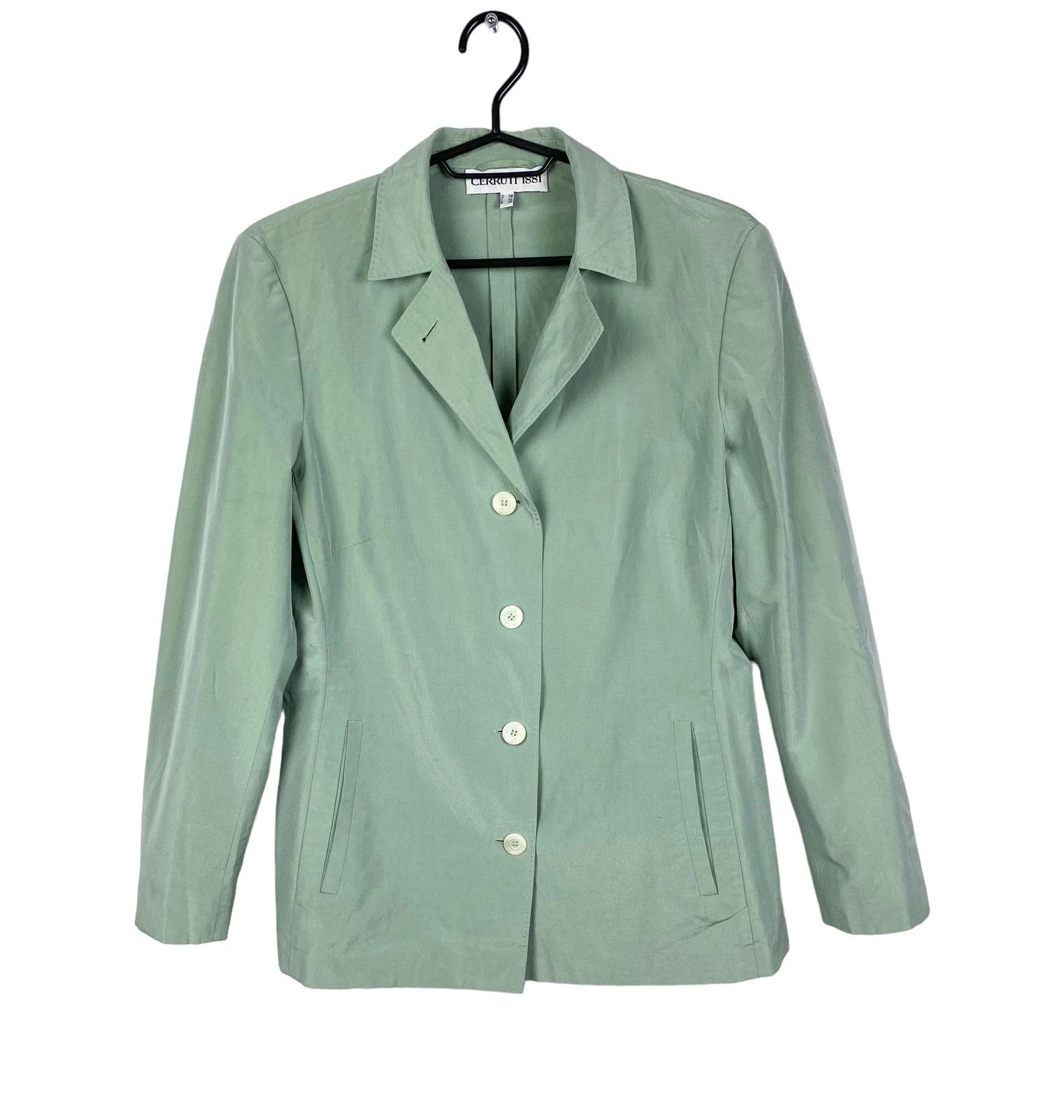 Cerruti 1881 Cerruti 1881 Shimmer Vintage Jacket Silk Cotton Size M / US 6-8 / IT 42-44 - 6 Thumbnail