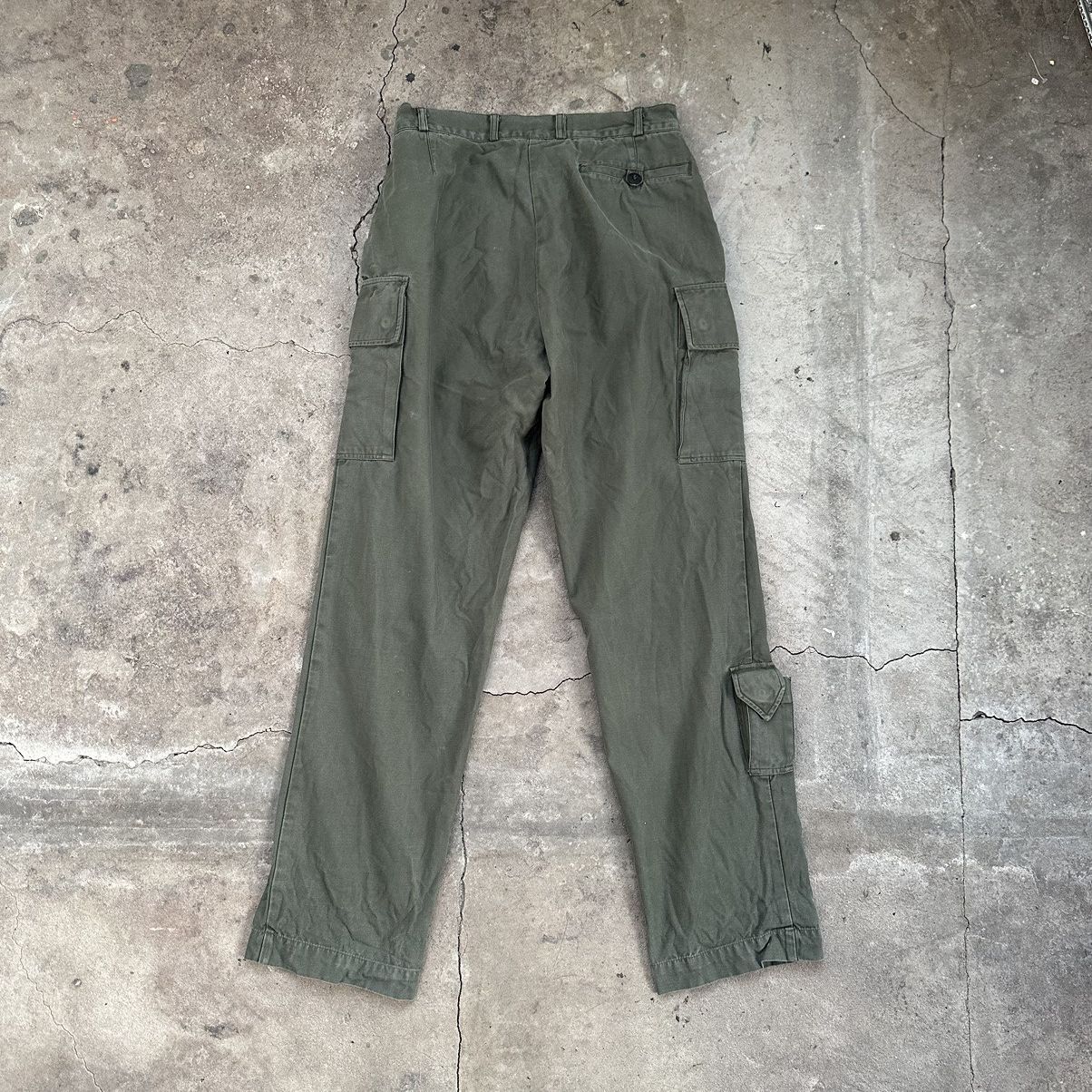 Japanese Brand Vintage utility fatigue cargo military pants British army Size US 31 - 9 Thumbnail