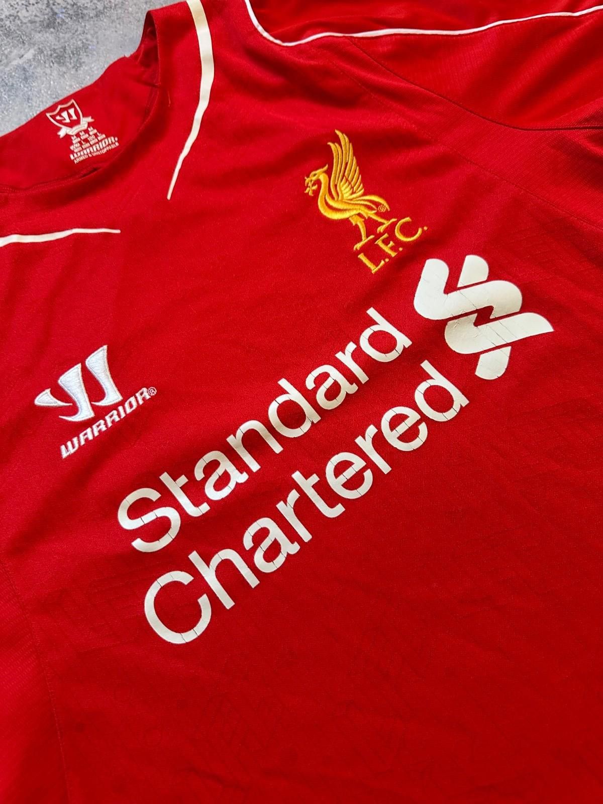 Other Warrior Liverpool 2014 2015 Home Football Shirt Jersey Sz M Size US M / EU 48-50 / 2 - 4 Thumbnail