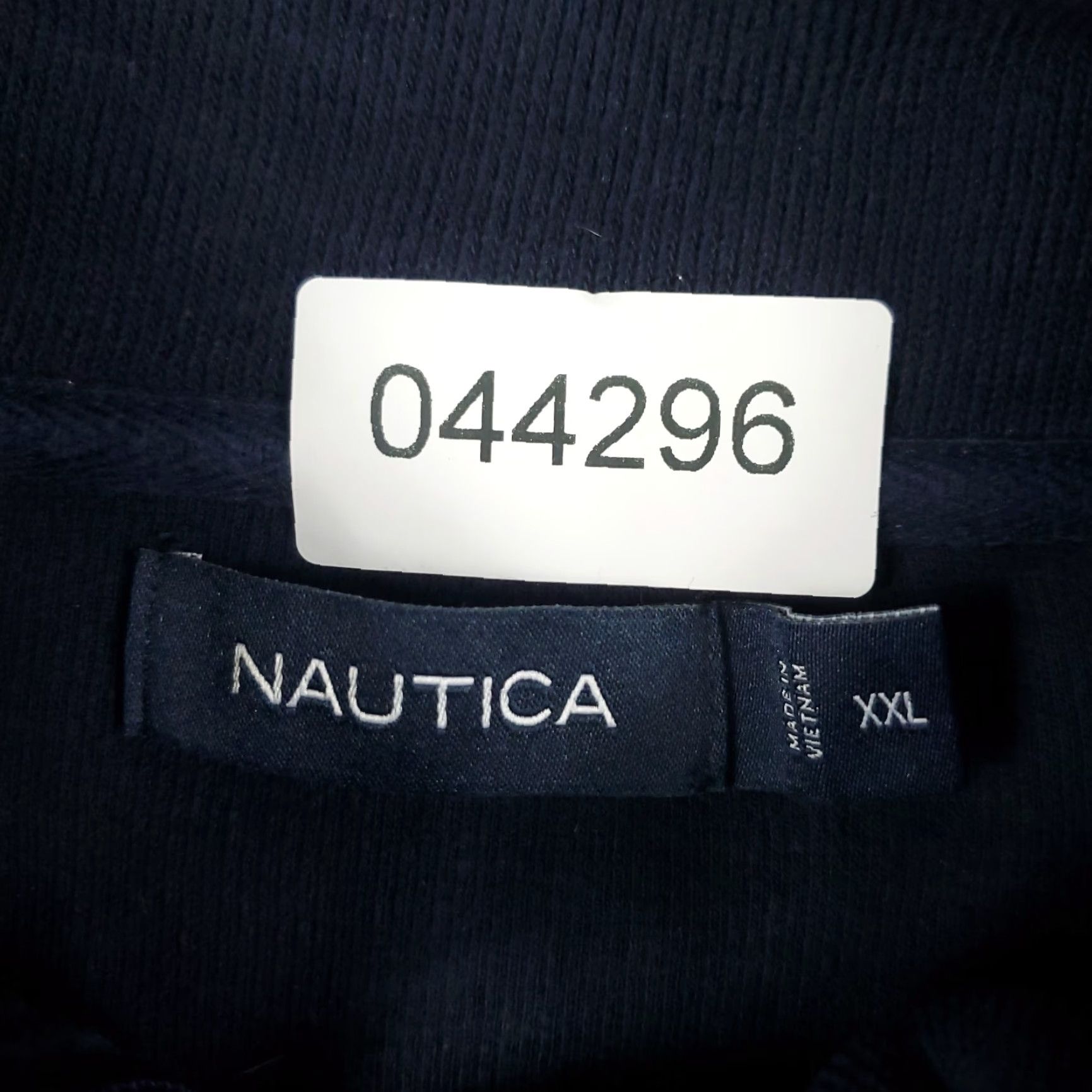 Nautica Nautica Brand Sweater Mens 2XL Navy Blue Casual 1/4 Zip Up Pullover Sweatshirt Size US XXL / EU 58 / 5 - 8 Thumbnail